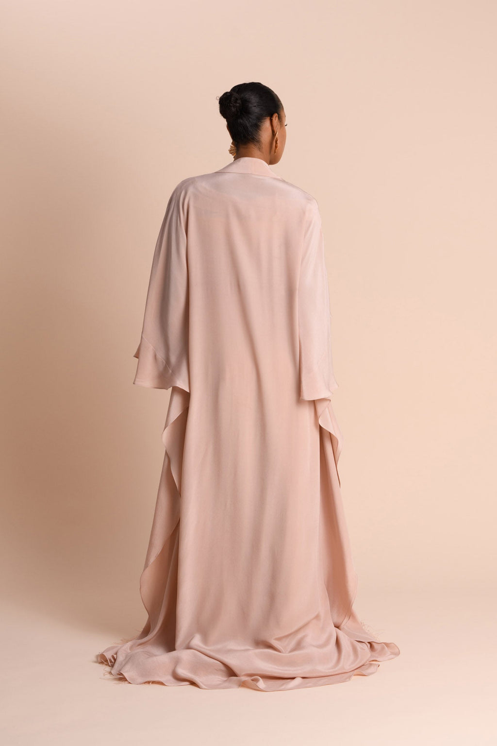 Abaya Cascade - Rose Poudré (Précommande) — Modeen