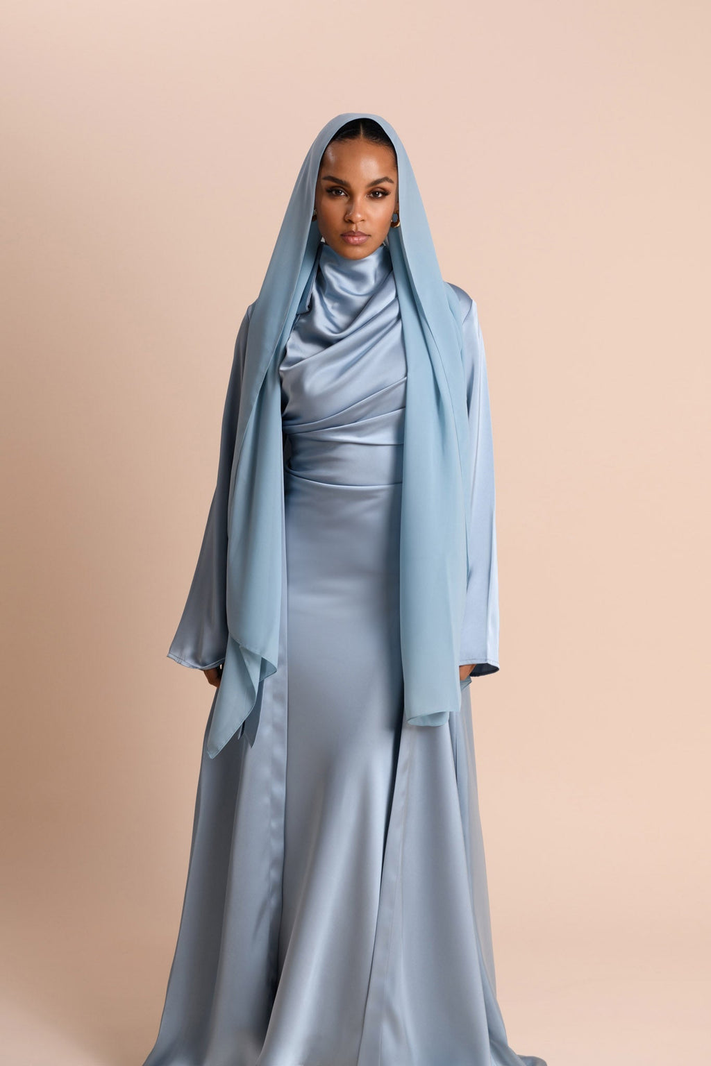 Sheila en Mousseline - Bleu Aurore — Modeen