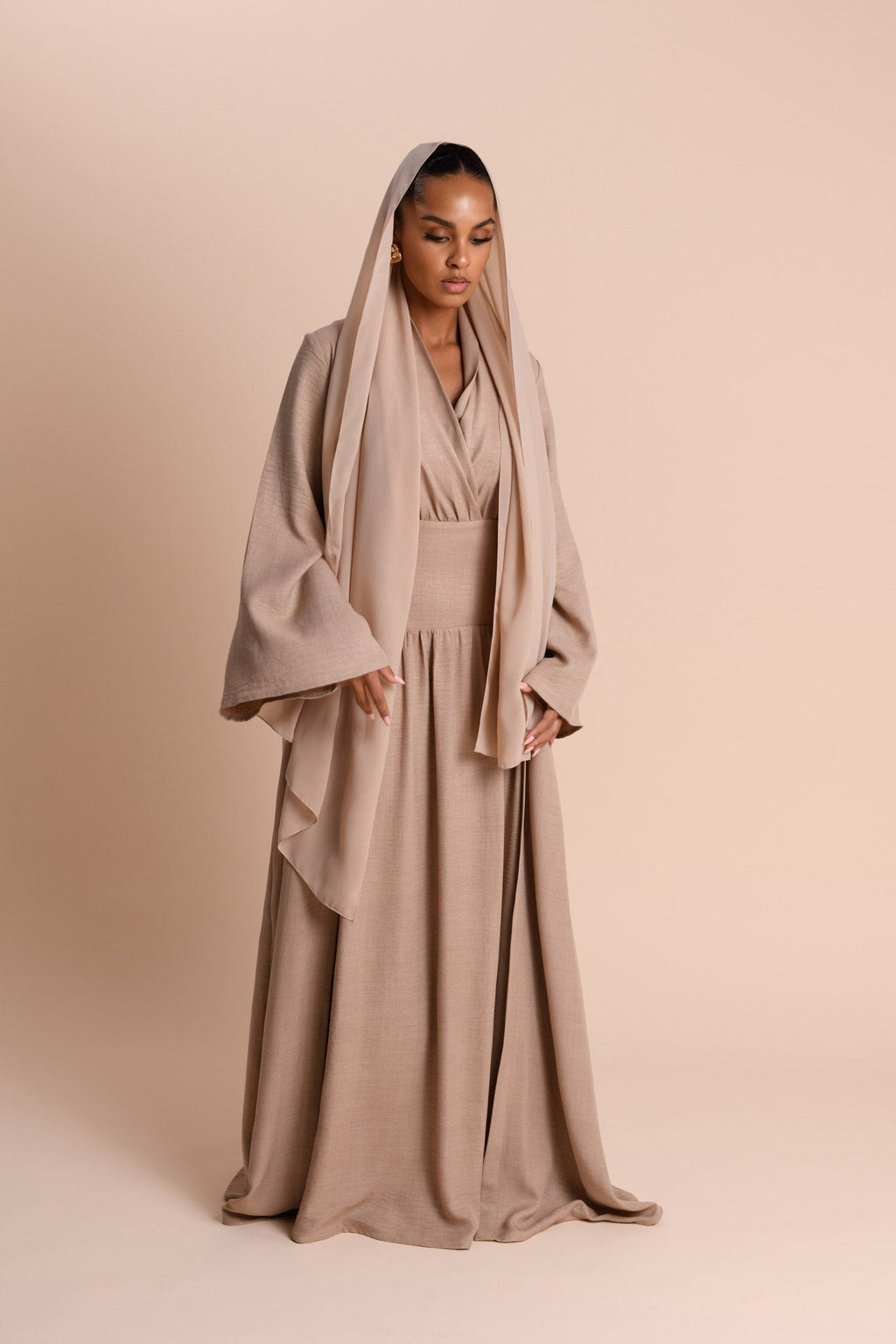 Sheila en Mousseline - Sable — Modeen
