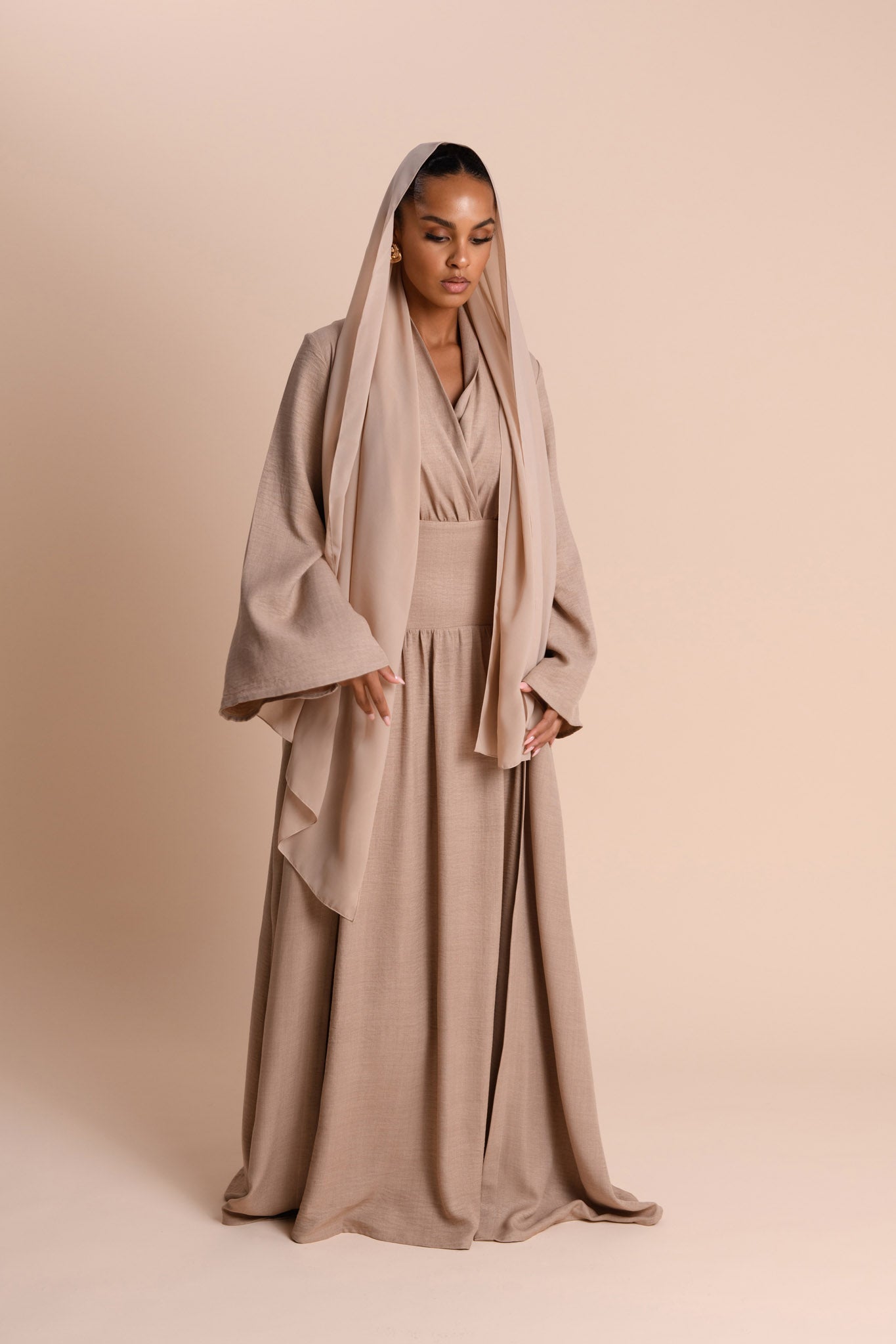 Sheila en Mousseline - Sable — Modeen