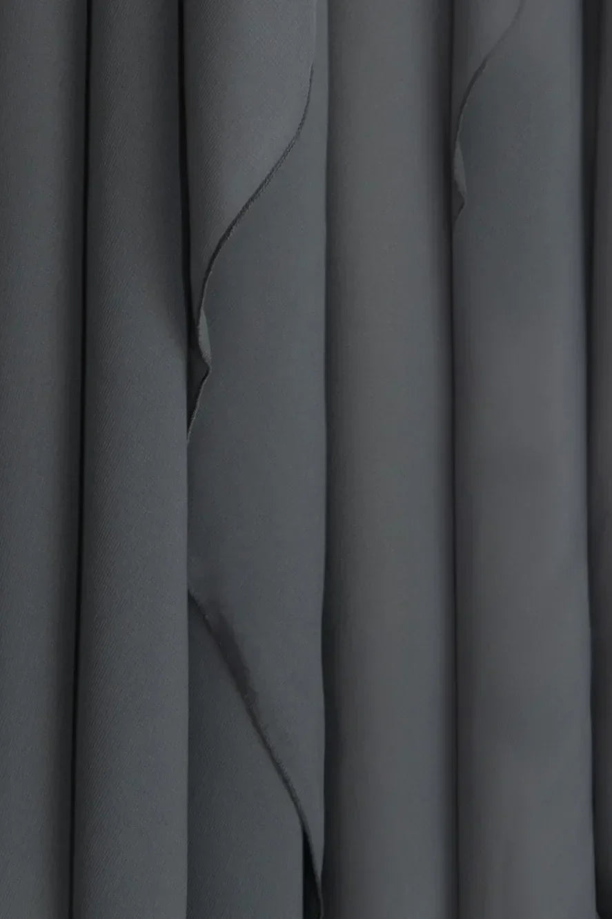 Sheila en Mousseline - Gris Anthracite — Modeen