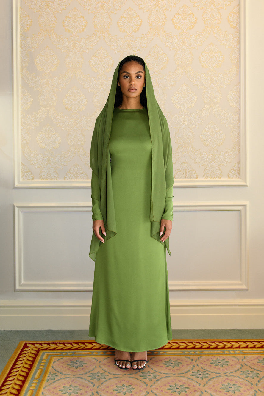 Sheila en Mousseline - Vert — Modeen