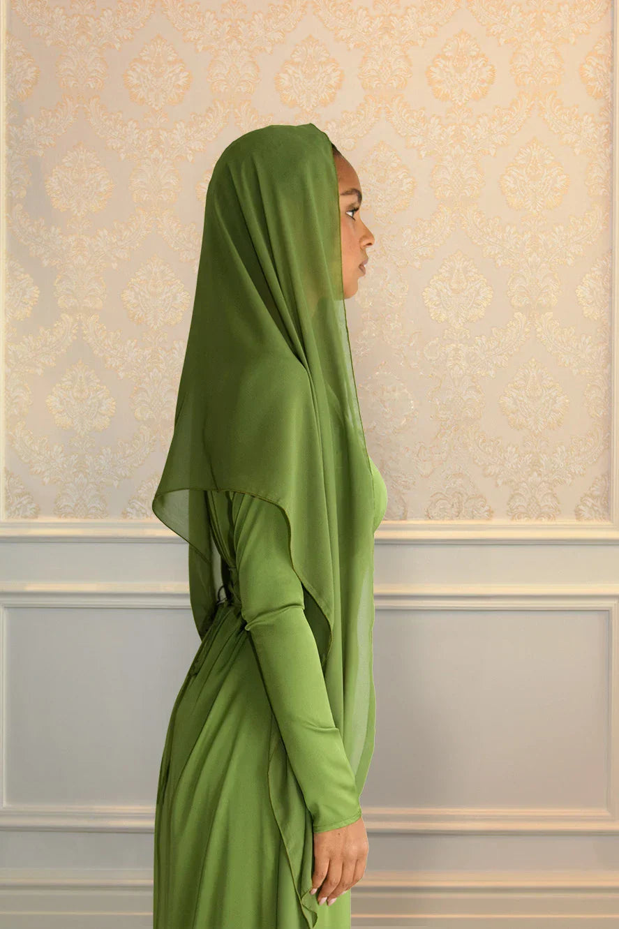 Sheila en Mousseline - Vert — Modeen