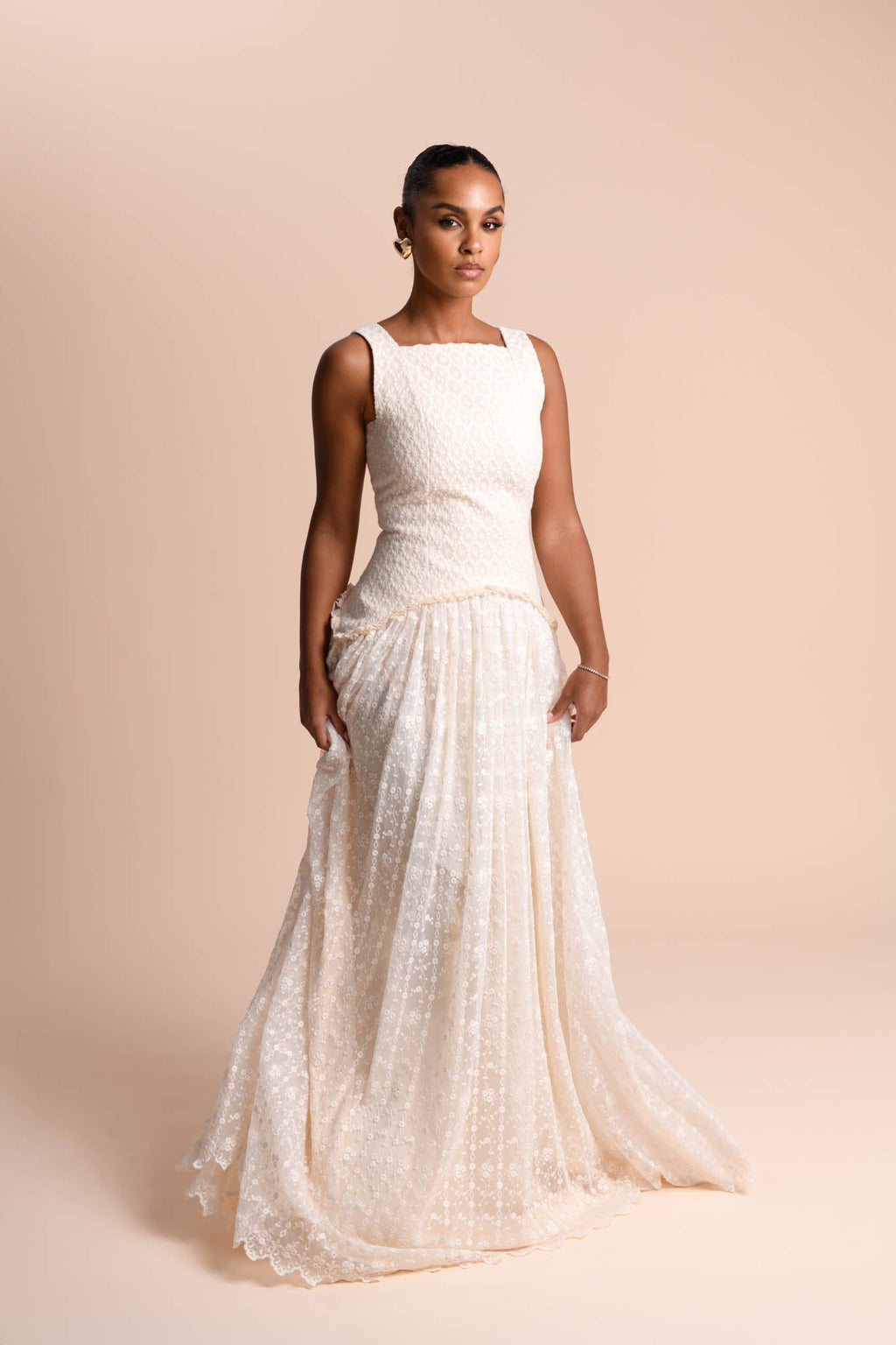 Robe Helenia en Dentelle — Modeen
