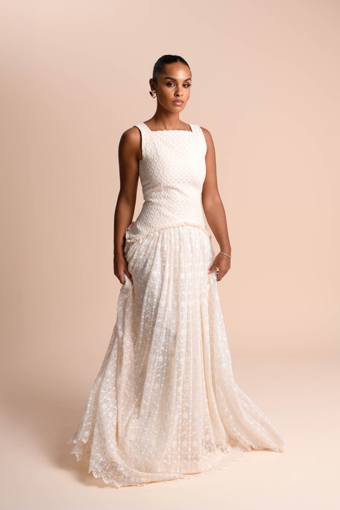 Robe Helenia en Dentelle — Modeen