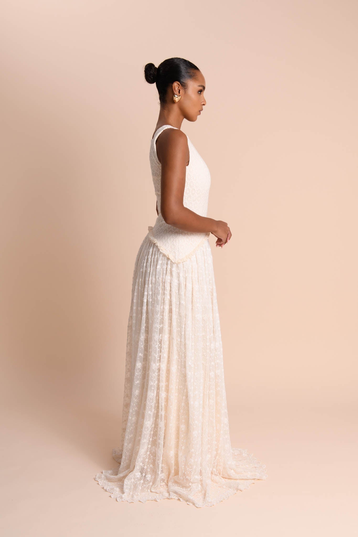 Robe Helenia en Dentelle — Modeen