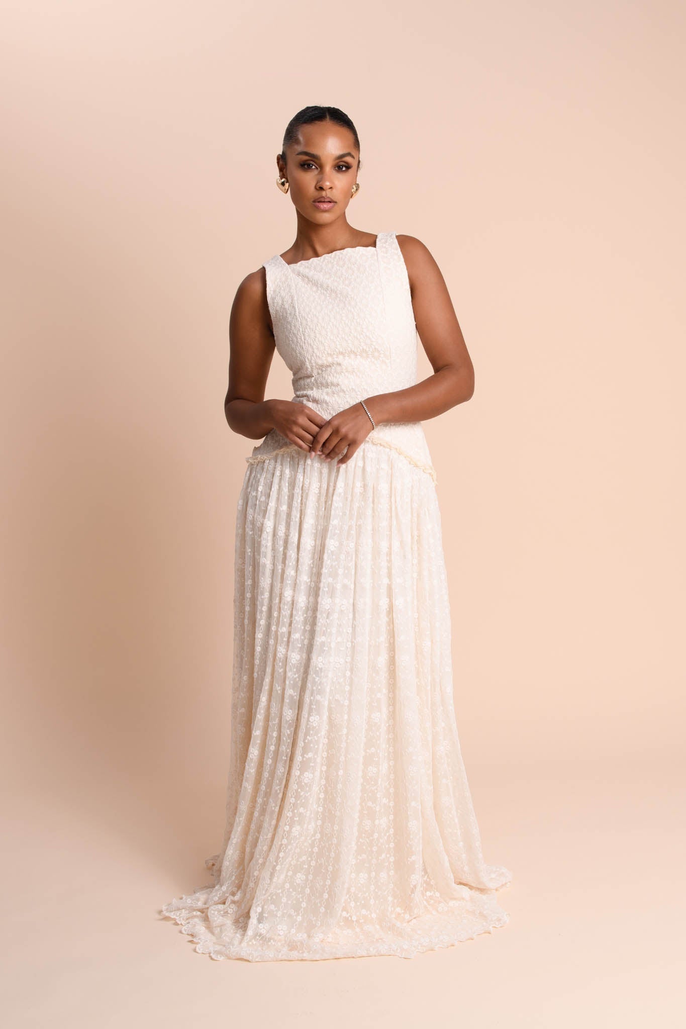 Robe Helenia en Dentelle — Modeen