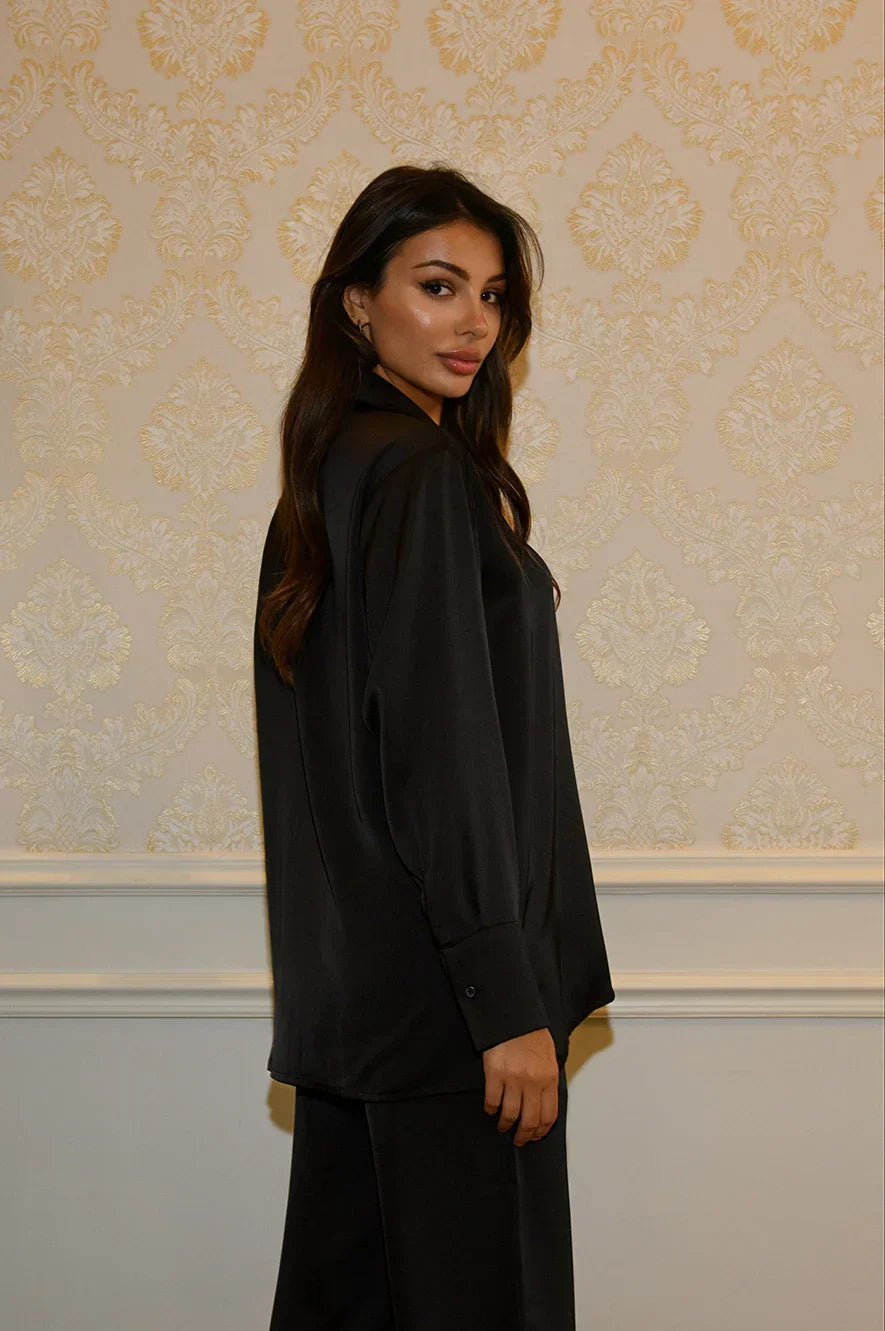Ensemble Chemise & Pantalon Studio - Noir — Modeen
