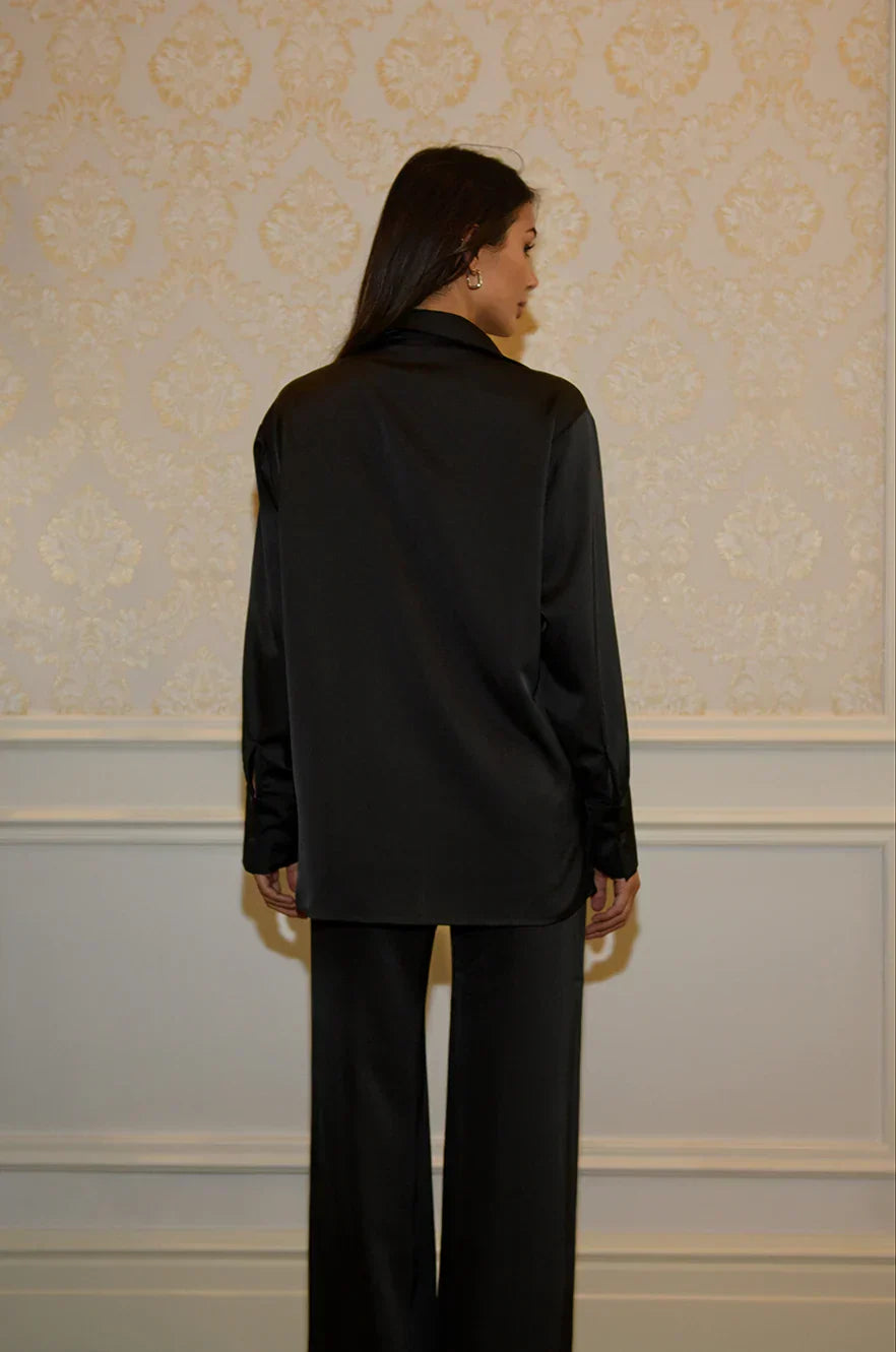 Ensemble Chemise & Pantalon Studio - Noir — Modeen