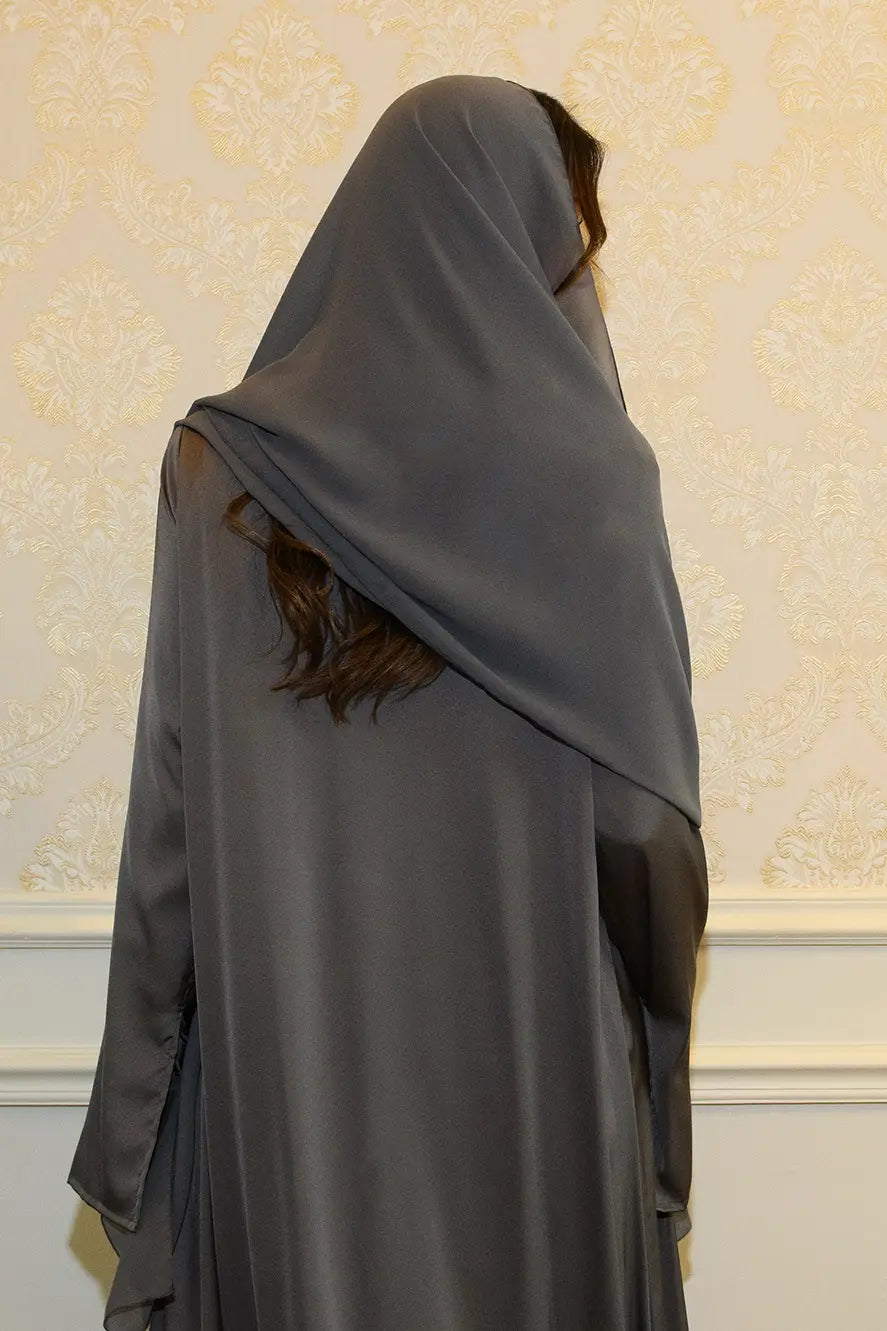 Sheila en Mousseline - Gris Anthracite — Modeen