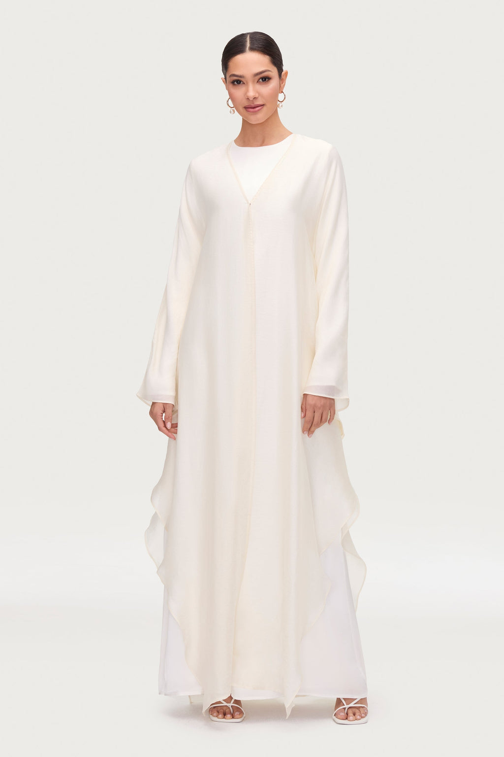 Ahlam Ensemble Abaya & Robe en Soie - Rayon de Lune Ensembles Modeen