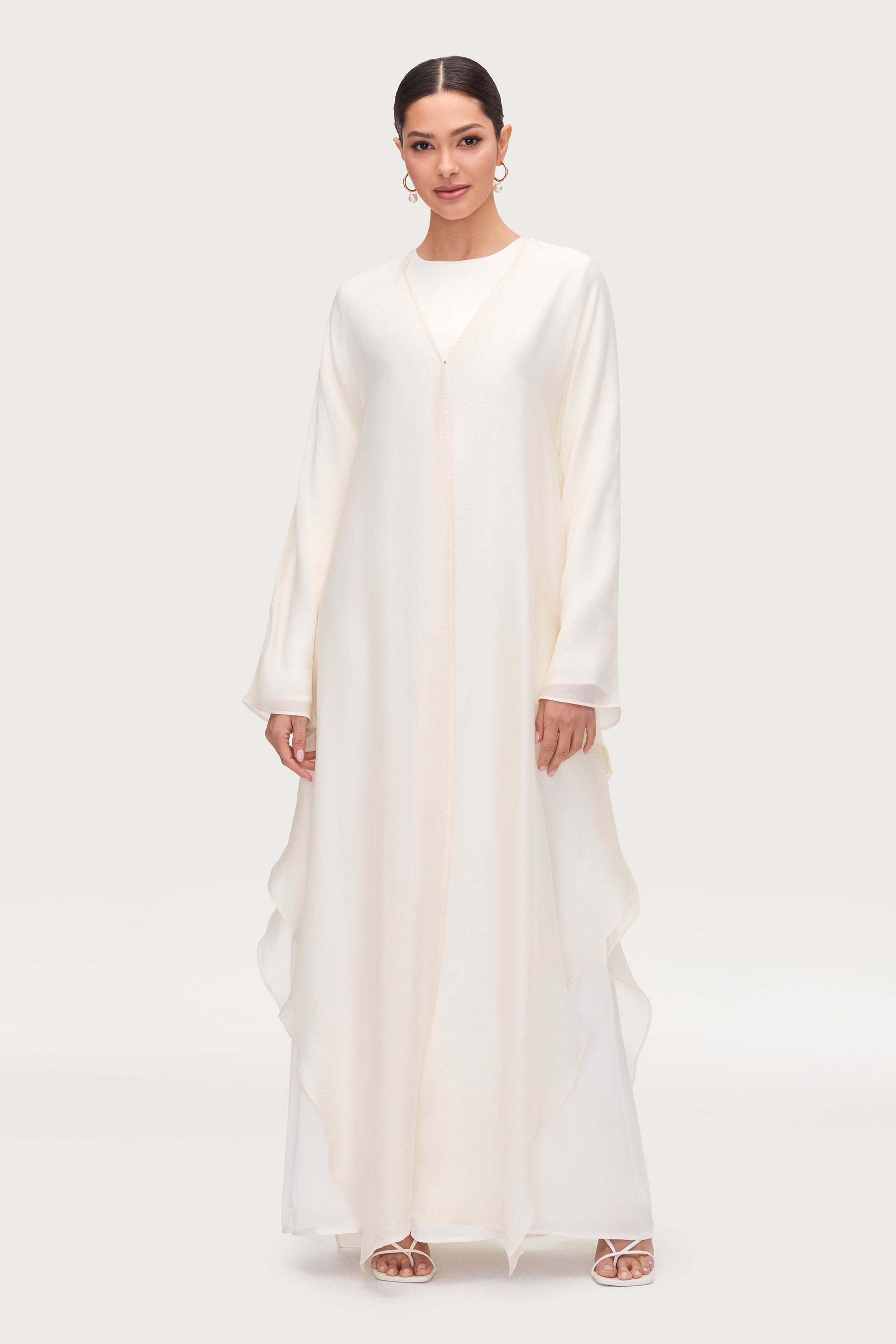 Ahlam Ensemble Abaya & Robe en Soie - Rayon de Lune Ensembles Modeen