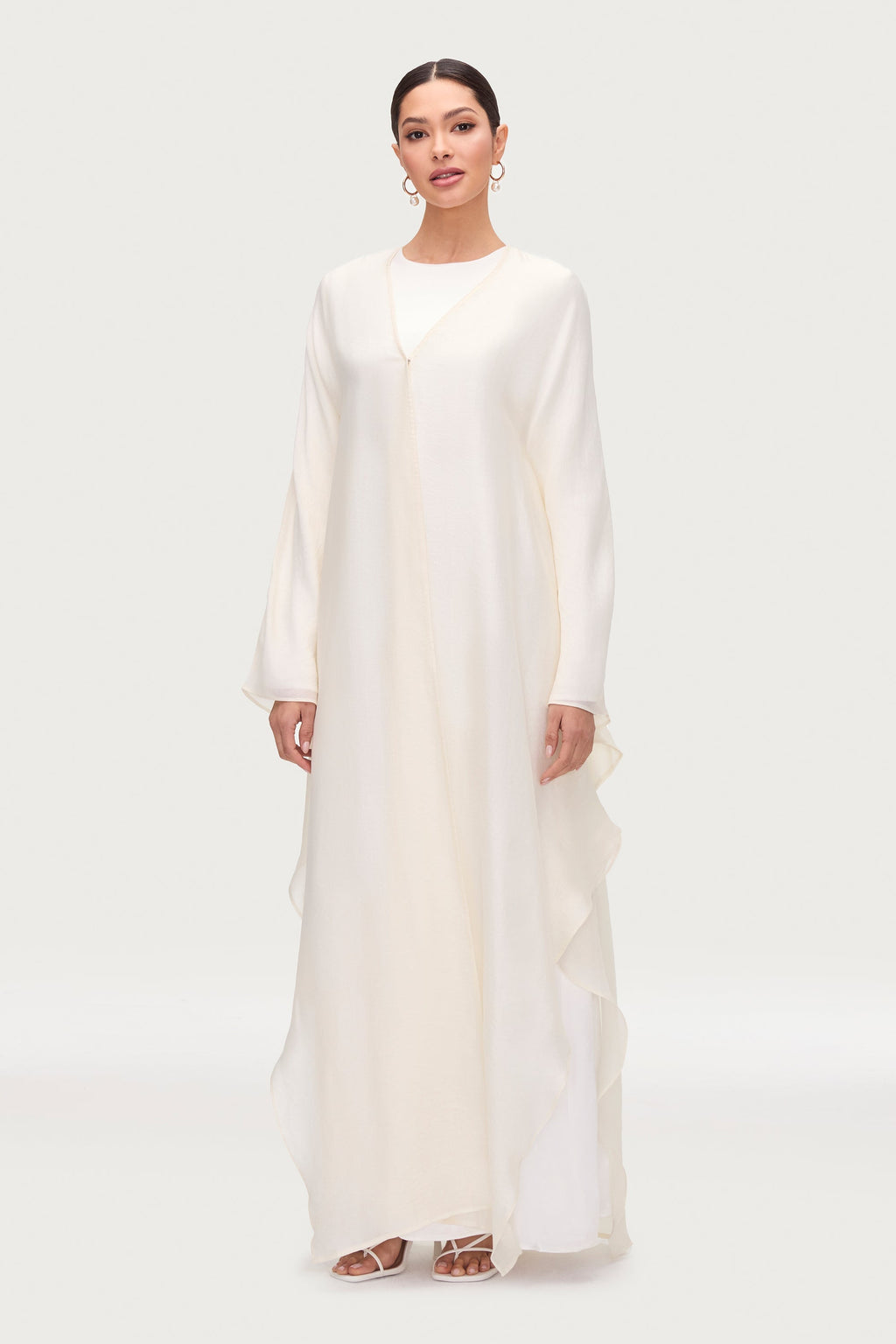 Ahlam Ensemble Abaya & Robe en Soie - Rayon de Lune Ensembles Modeen