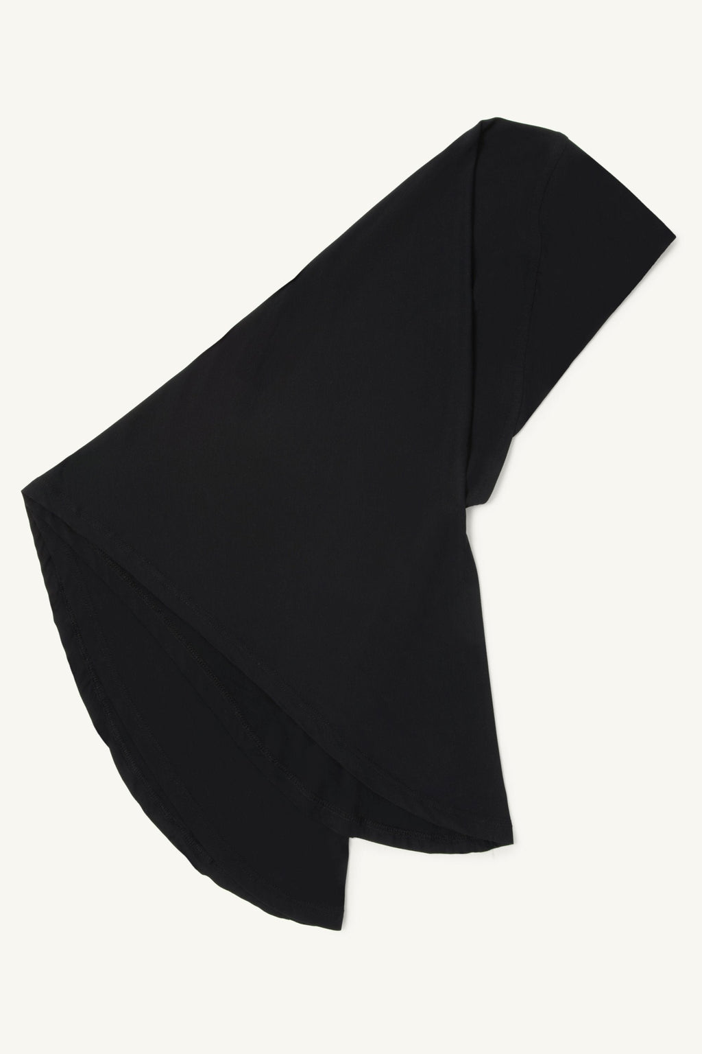 Amira Hijab Instantané en Jersey de Bambou - Noir Hijabs Modeen