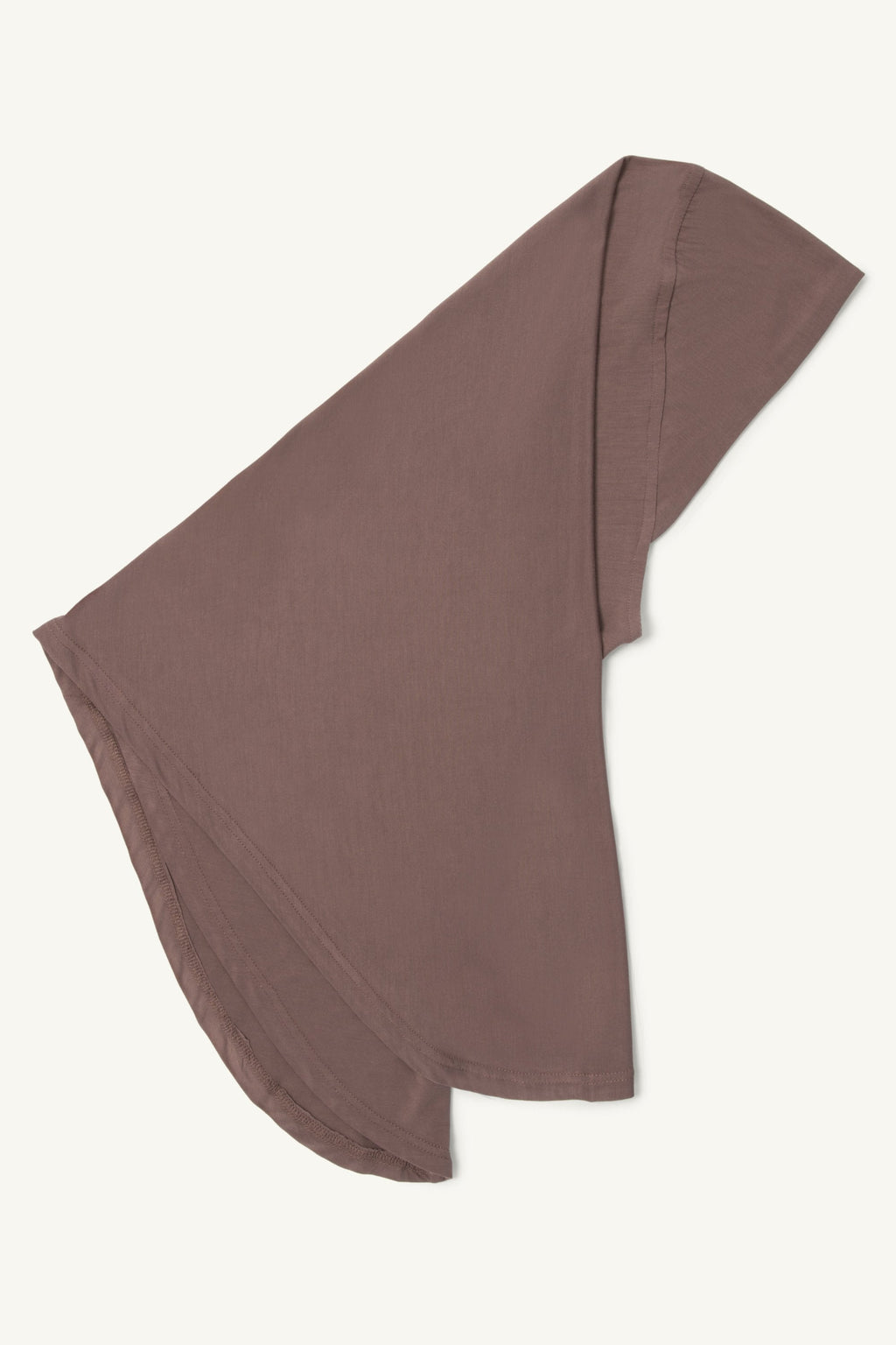 Amira Hijab Instantané en Jersey de Bambou - Taupe Profond Hijabs Modeen