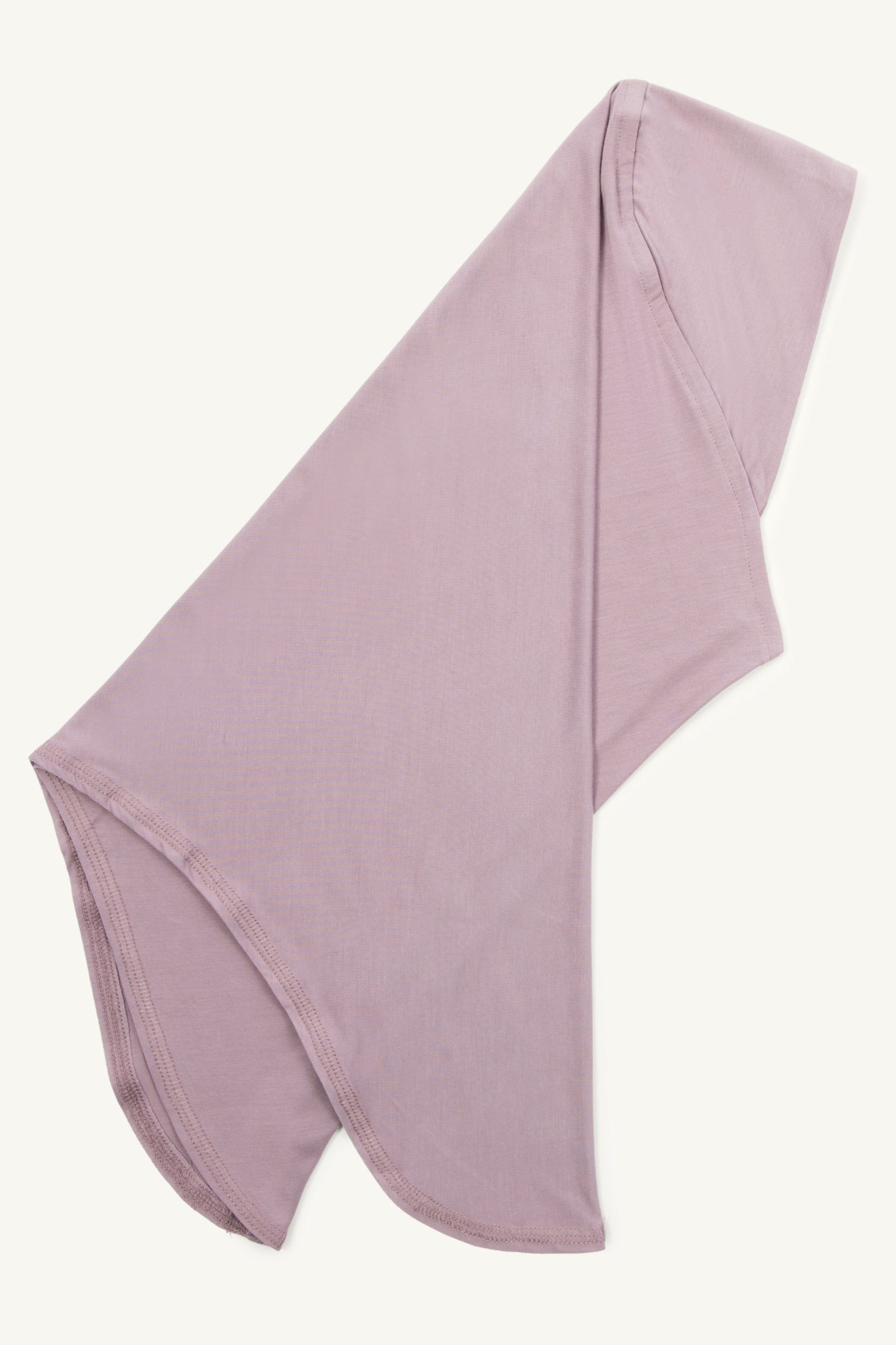 Amira Hijab Instantané en Jersey de Bambou - Mauve Colombe (Fille) Hijabs Modeen