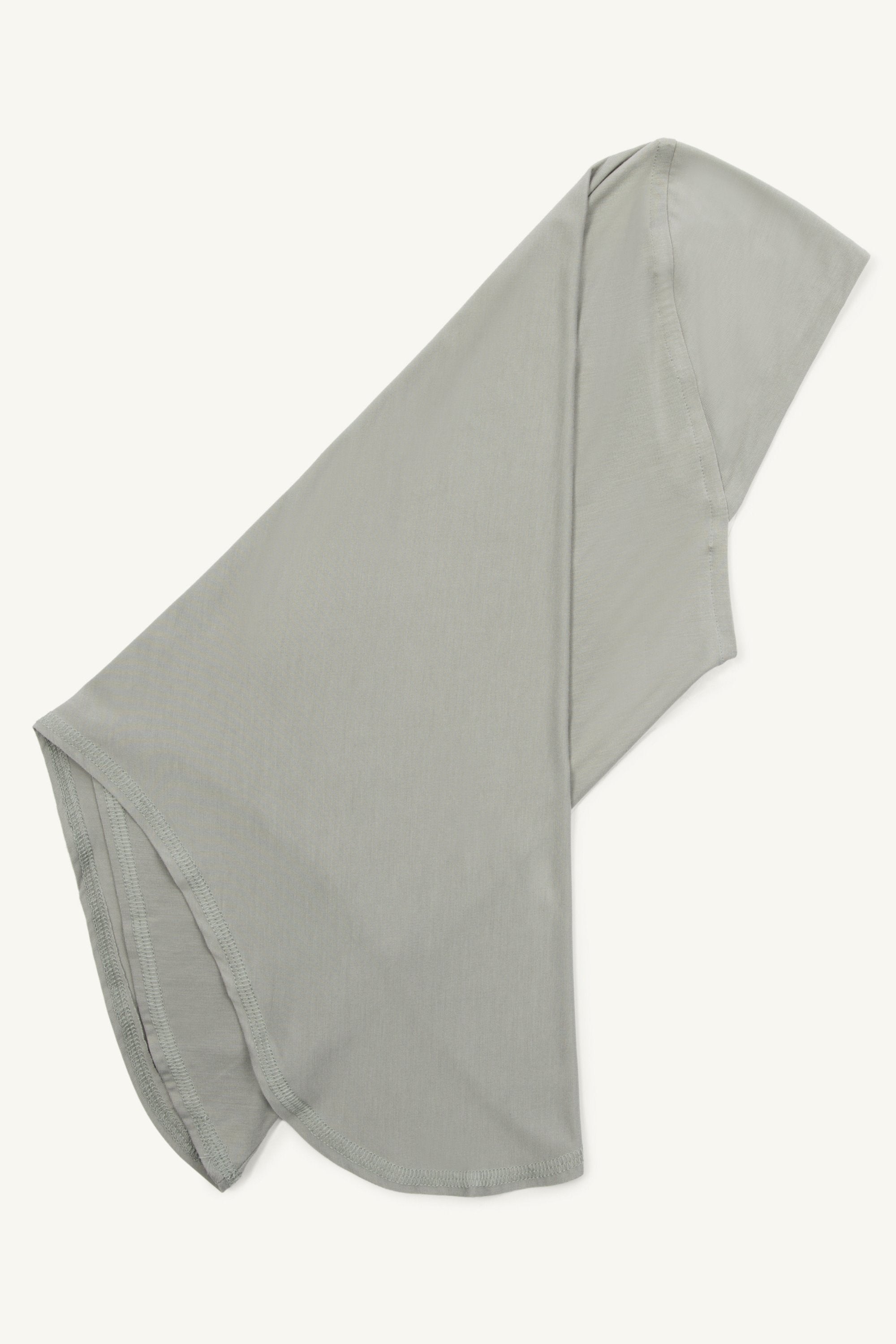 Amira Hijab Instantané en Jersey de Bambou - Sauge (Fille) Hijabs Modeen