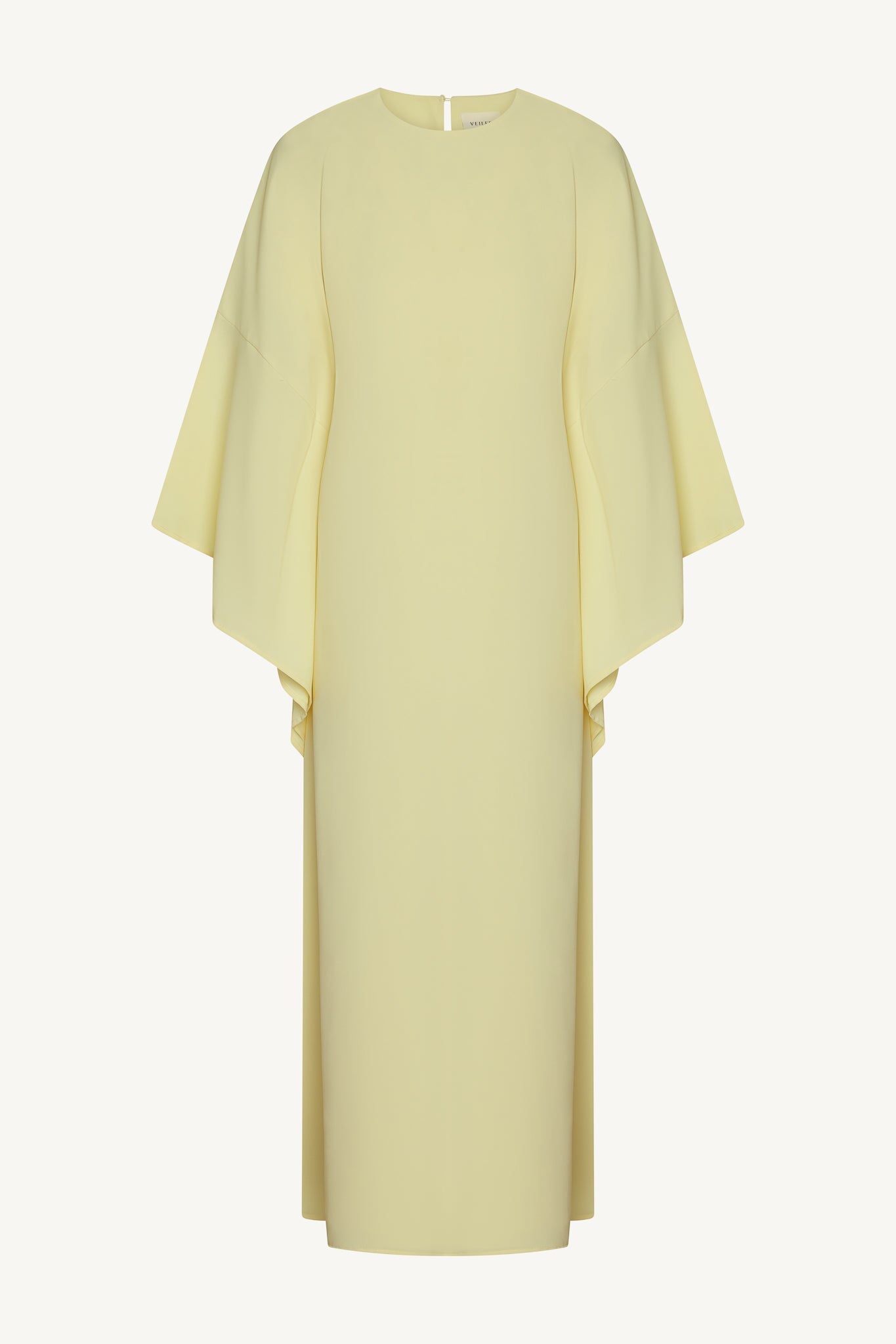 Amira Robe Caftan Papillon à Nouer (Fille) - Citron Abayas Modeen