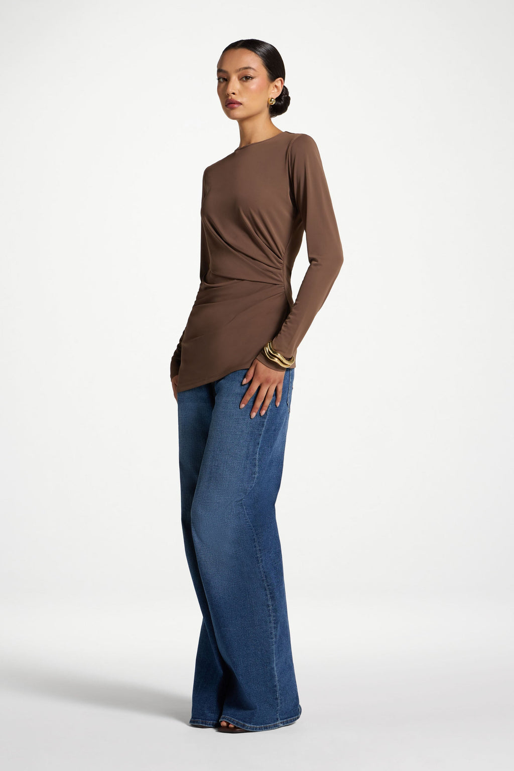 Ensemble Haut & Cape Asymétrique - Quartz Café Abayas Modeen