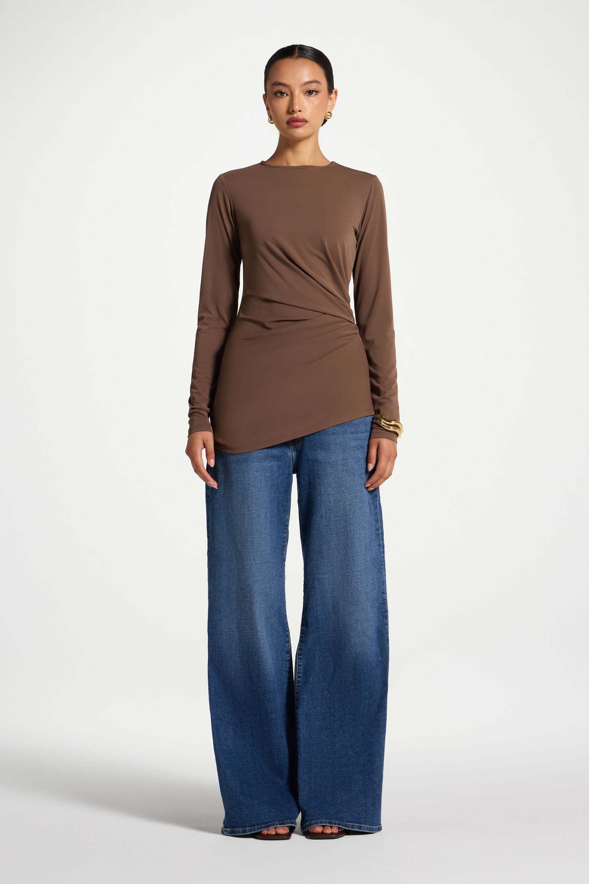 Ensemble Haut & Cape Asymétrique - Quartz Café Abayas Modeen