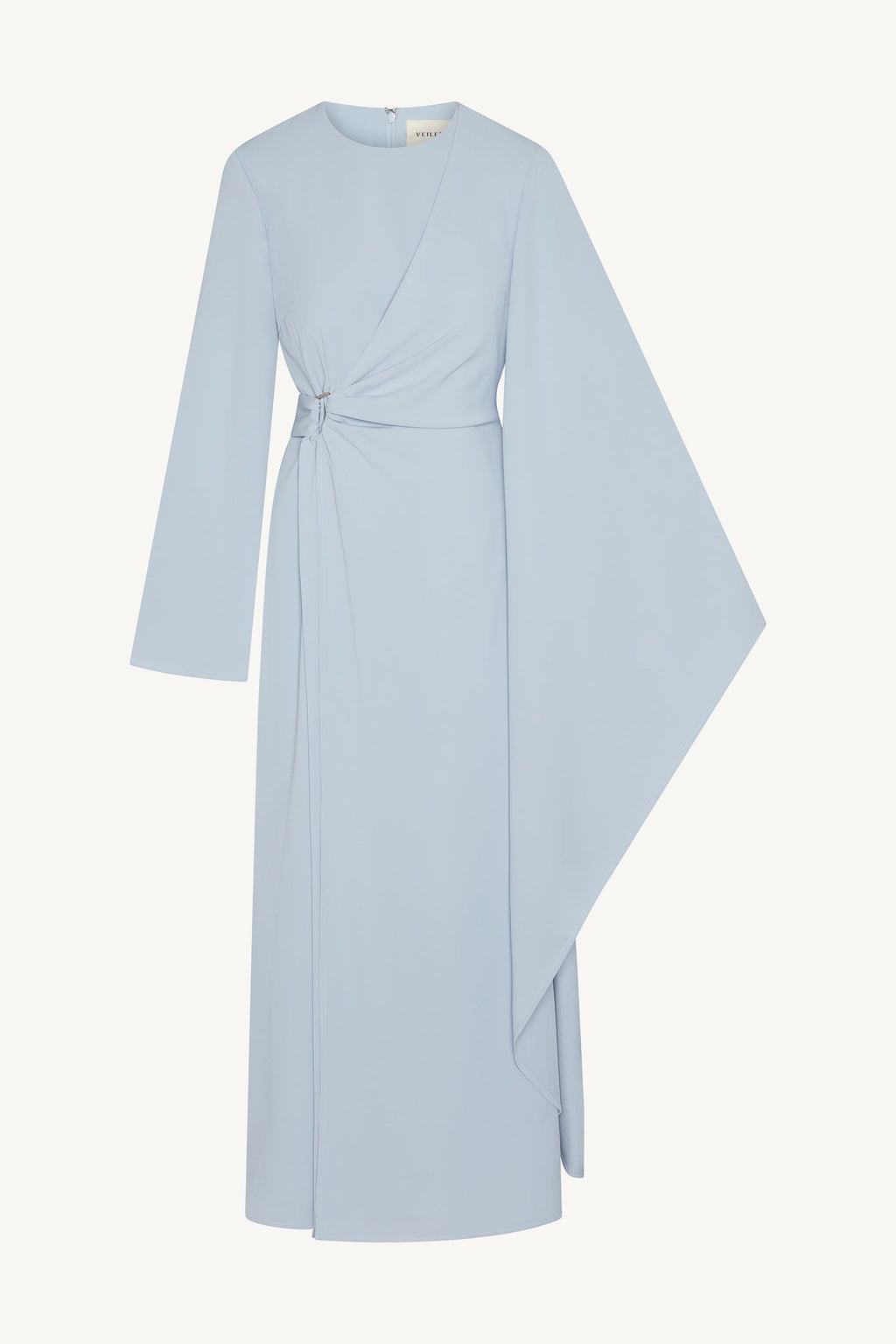 Robe Longue à Manches Asymétriques - Givre Abayas Modeen