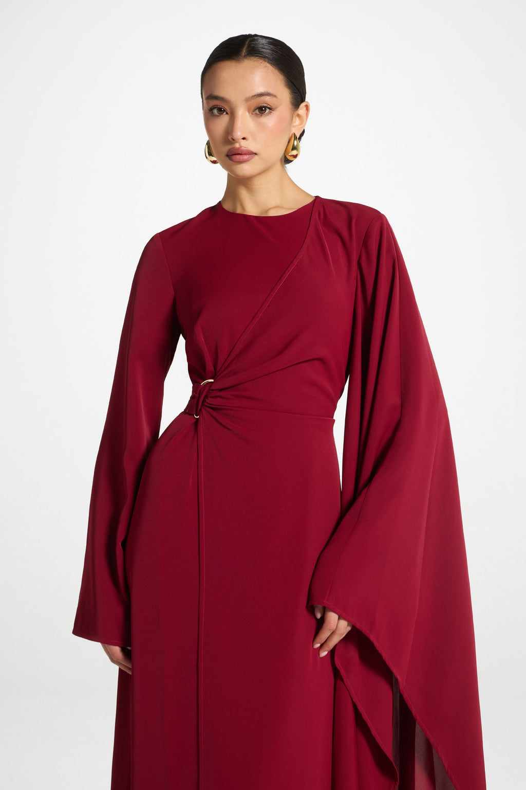Robe Longue à Manches Asymétriques - Grenade Abayas Modeen