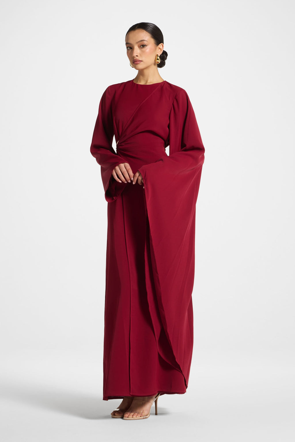 Robe Longue à Manches Asymétriques - Grenade Abayas Modeen