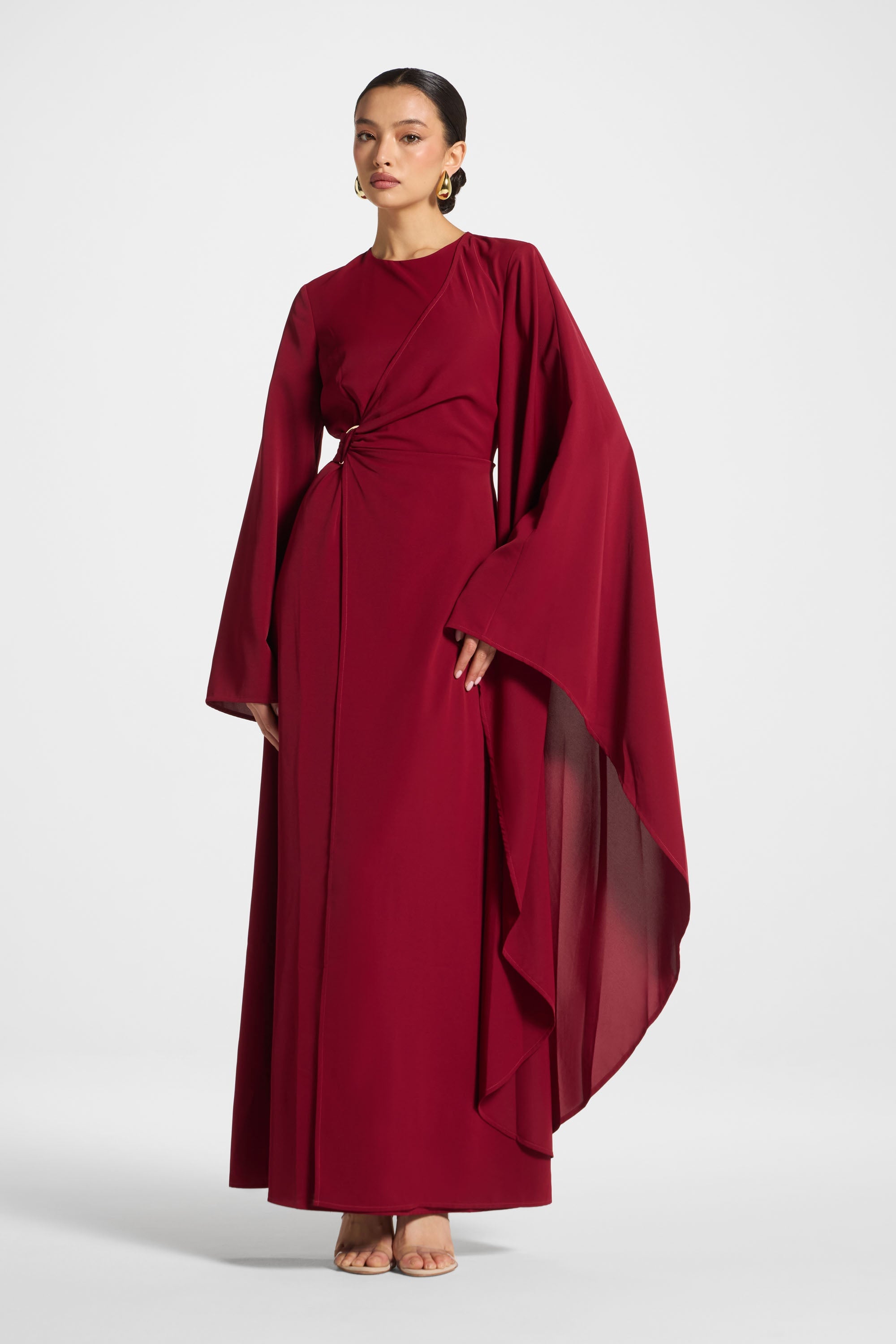 Robe Longue à Manches Asymétriques - Grenade Abayas Modeen