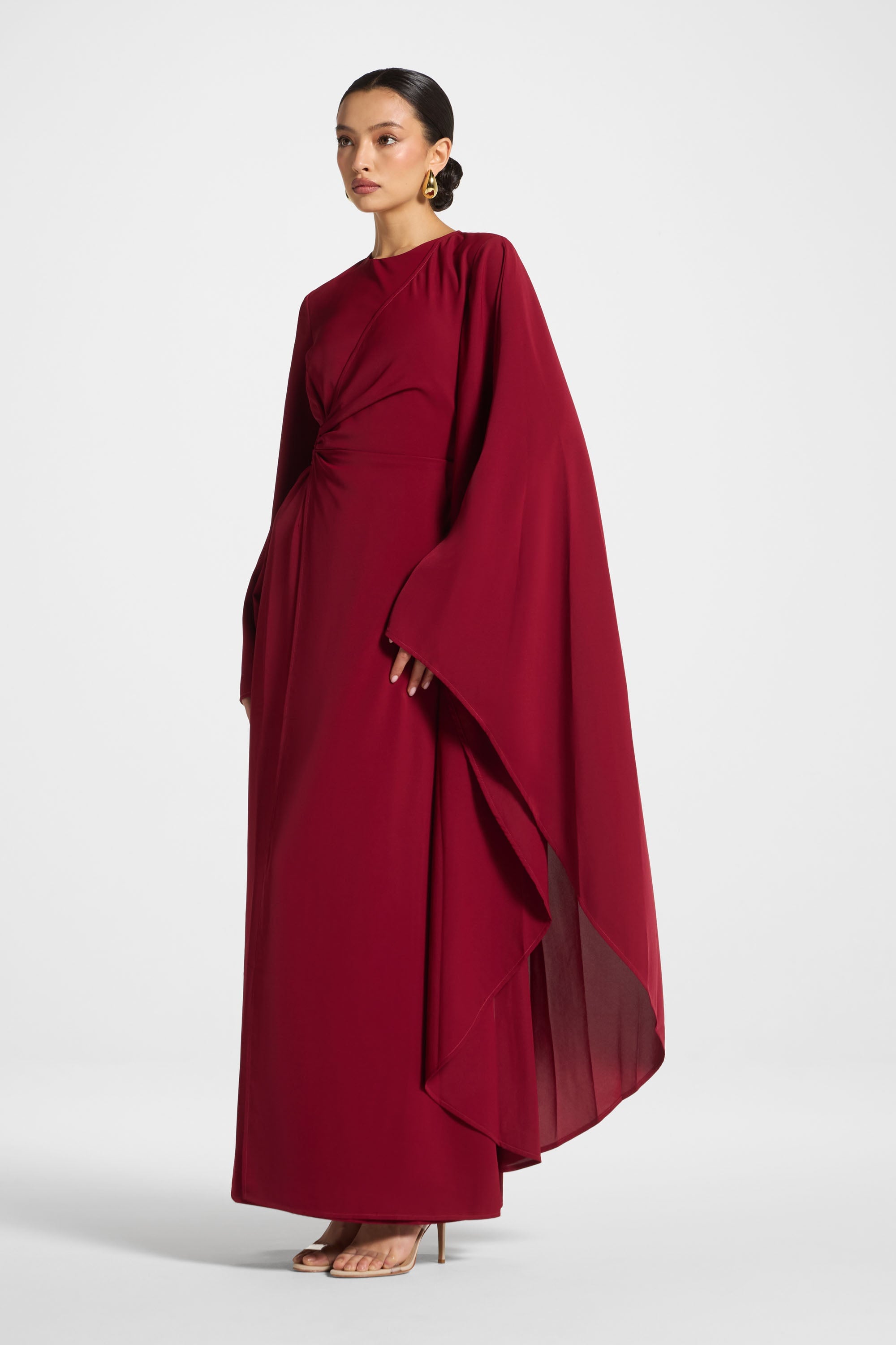 Robe Longue à Manches Asymétriques - Grenade Abayas Modeen