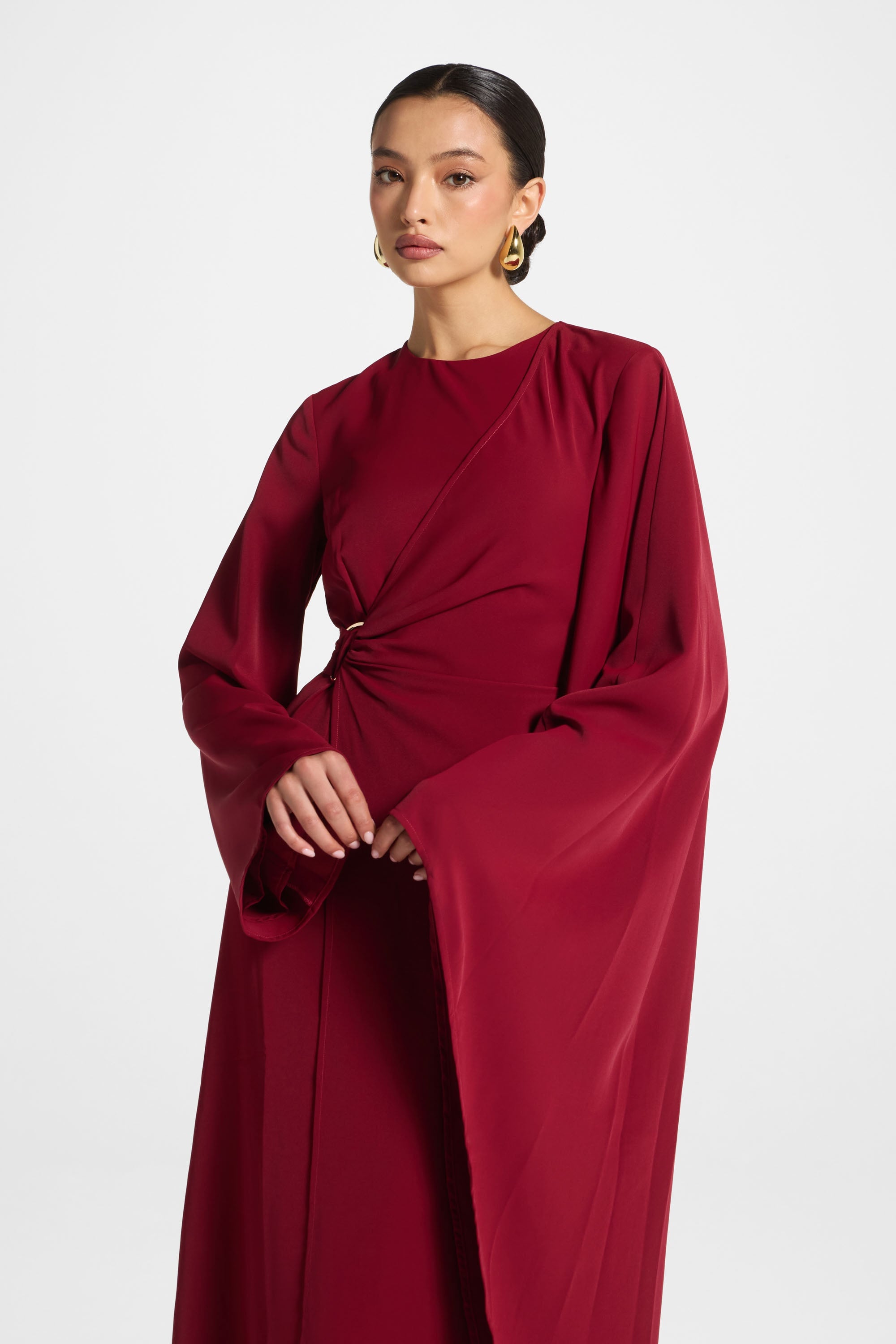 Robe Longue à Manches Asymétriques - Grenade Abayas Modeen