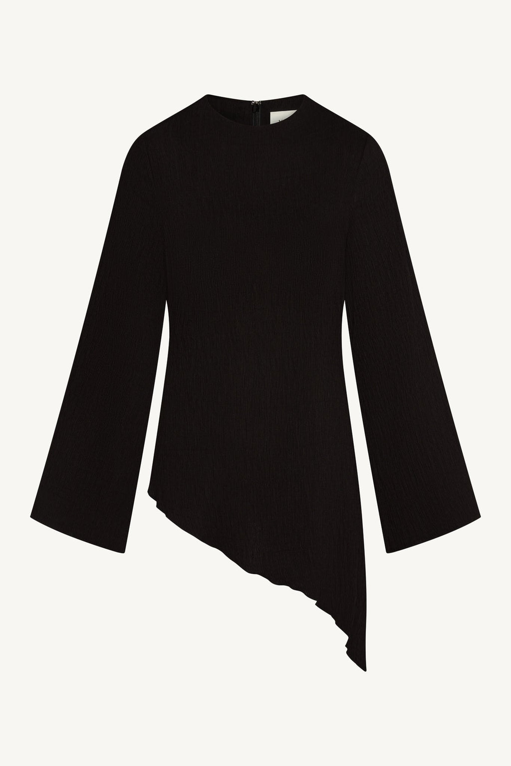Haut Texturé Asymétrique - Noir Abayas Modeen