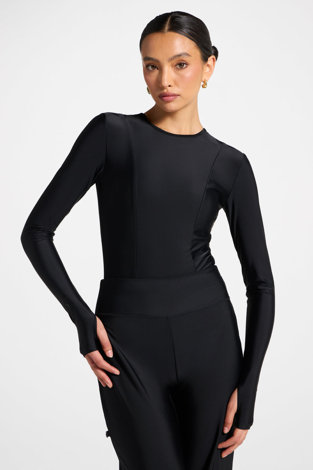 Maillot de Bain Zippé au Dos - Noir Maillots de bain Modeen