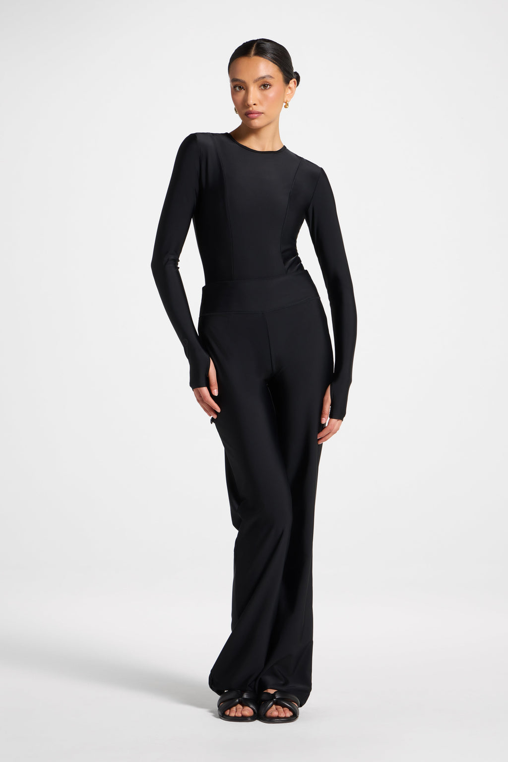Maillot de Bain Zippé au Dos - Noir Maillots de bain Modeen