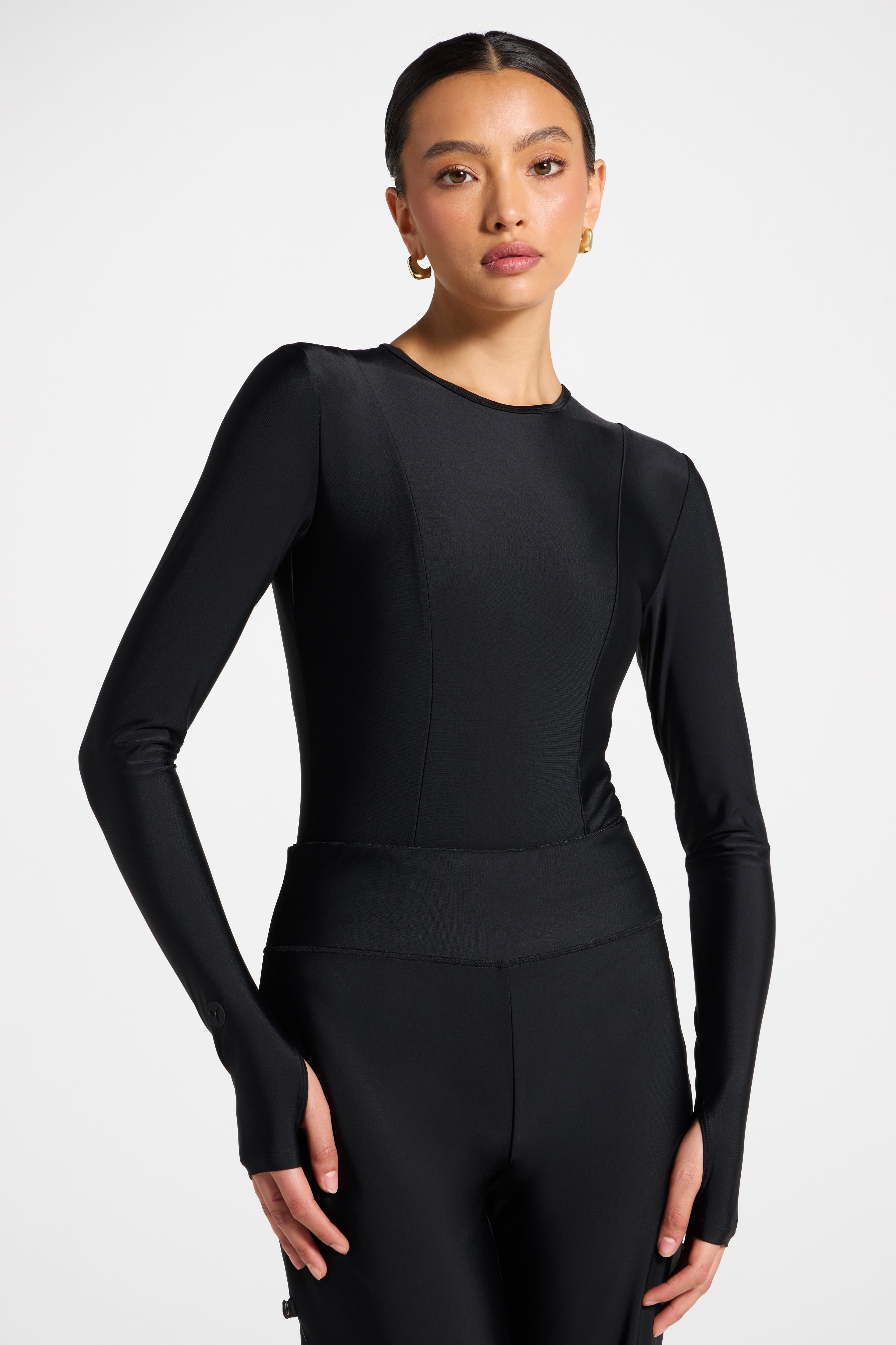Maillot de Bain Zippé au Dos - Noir Maillots de bain Modeen