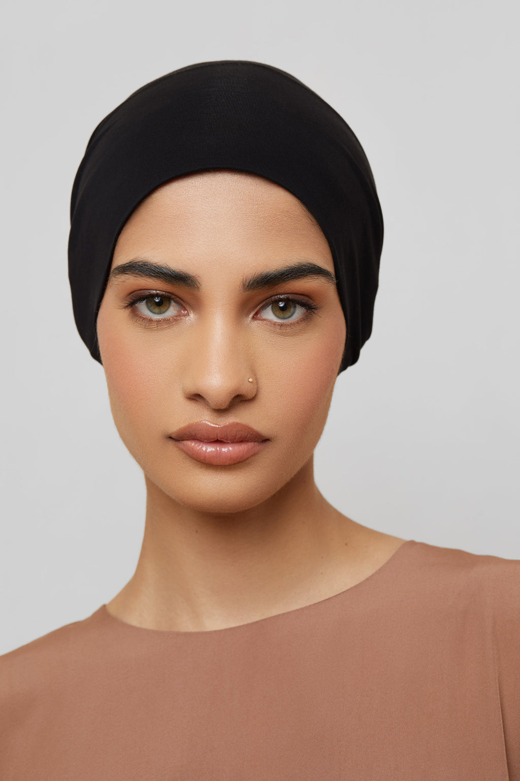 Bonnet Sous-Hijab en Jersey de Bambou - Noir Accessoires Modeen