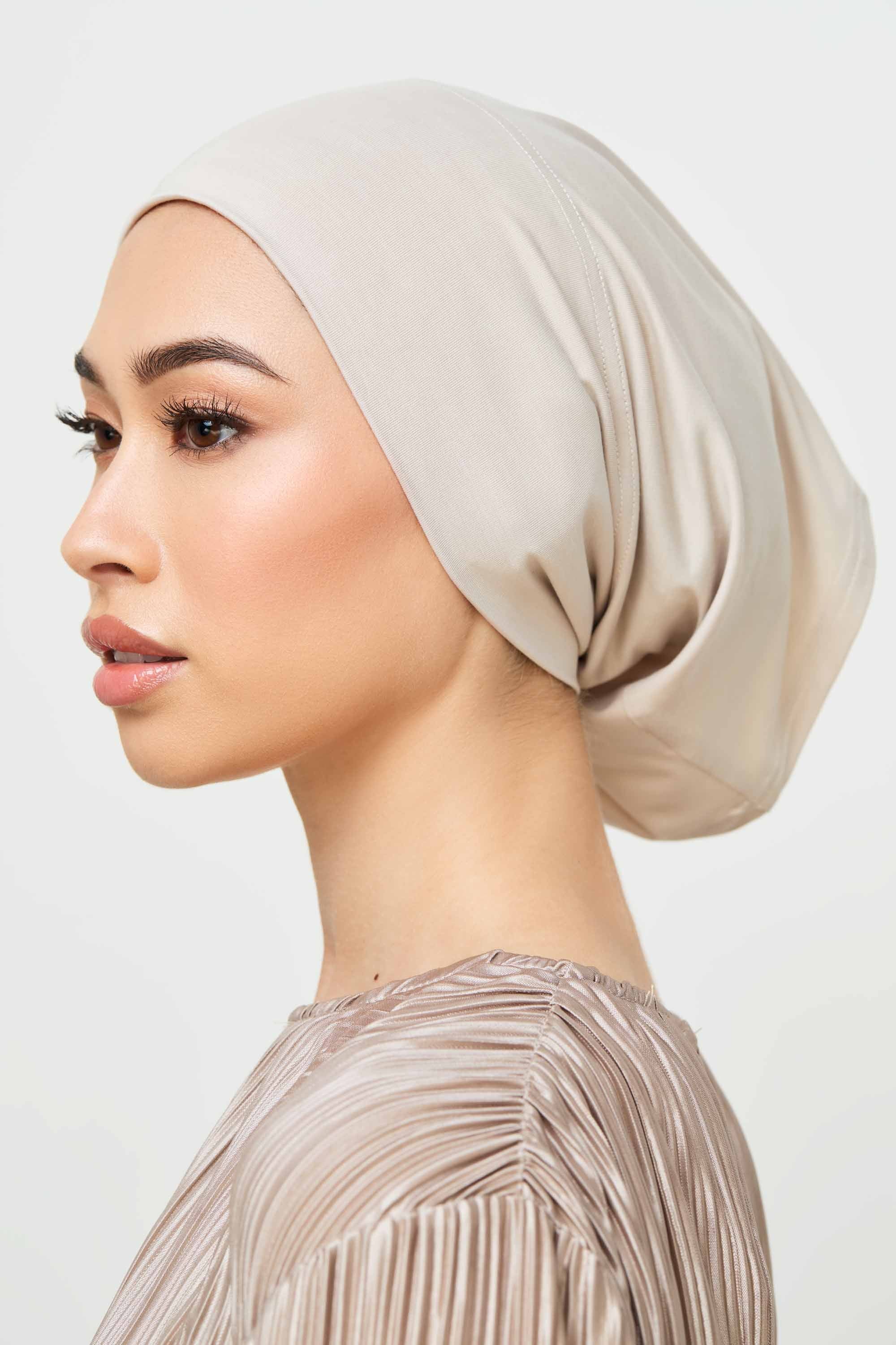 Bonnet Sous-Hijab en Jersey de Bambou - Nuage Accessoires Modeen