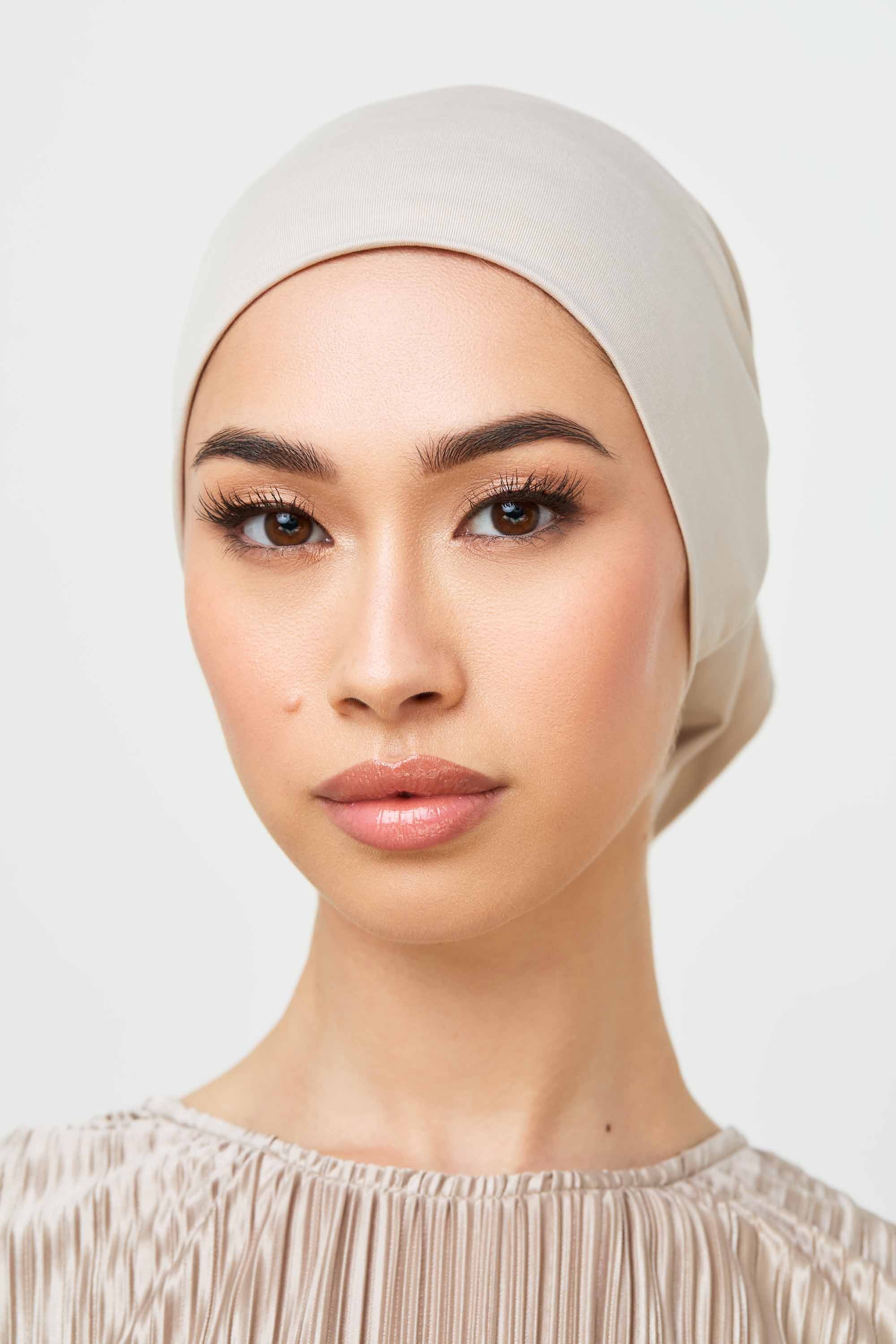Bonnet Sous-Hijab en Jersey de Bambou - Nuage Accessoires Modeen
