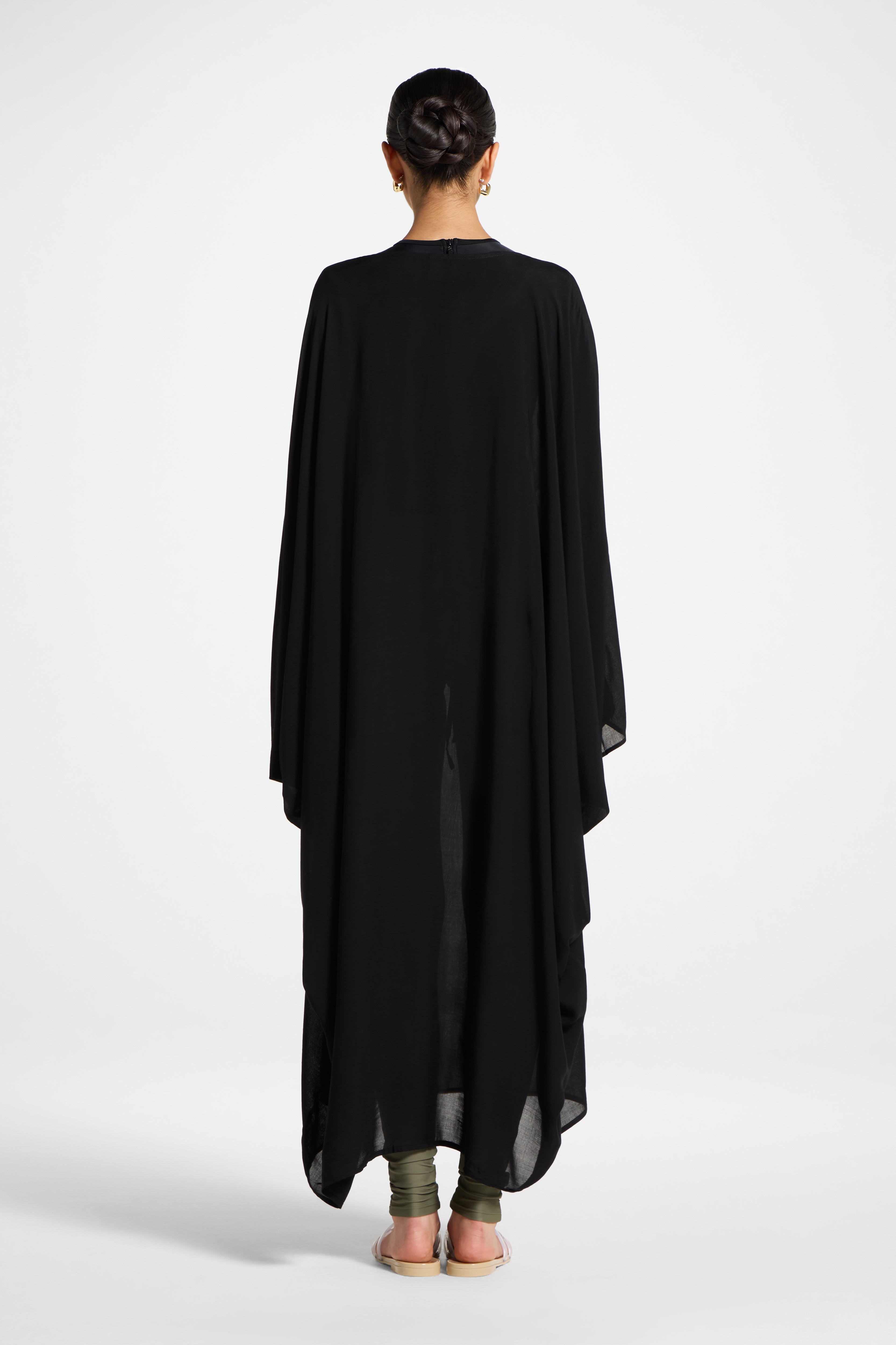 Robe de Plage Papillon à Nouer - Noir Maillots de bain Modeen