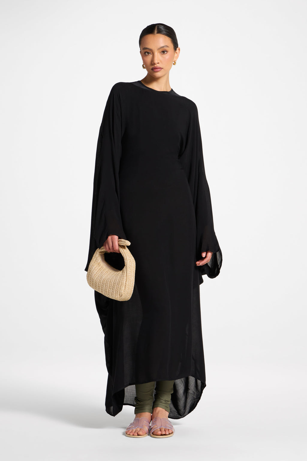 Robe de Plage Papillon à Nouer - Noir Maillots de bain Modeen