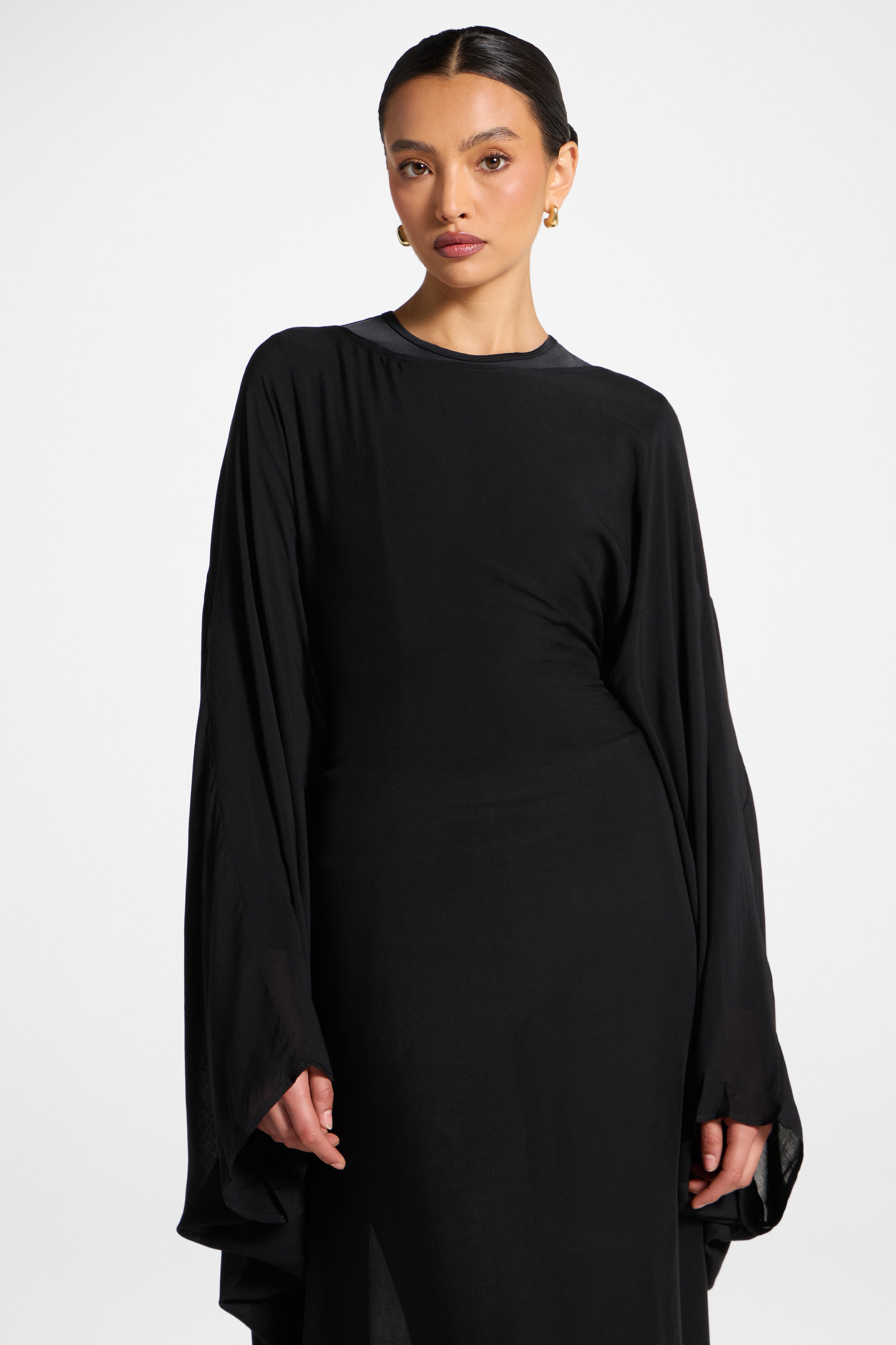 Robe de Plage Papillon à Nouer - Noir Maillots de bain Modeen