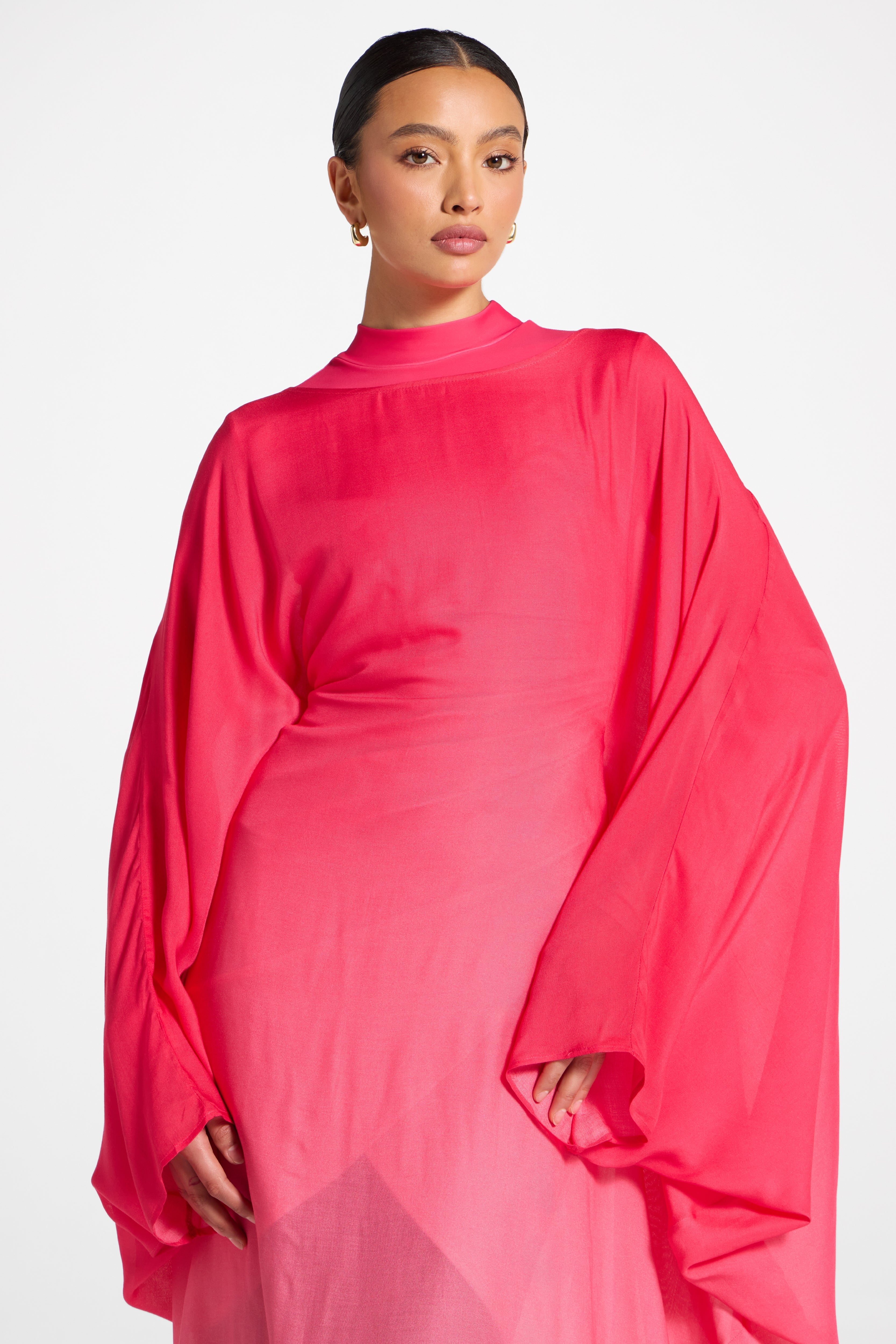 Robe de Plage Papillon à Nouer - Corail Ombré Maillots de bain Modeen