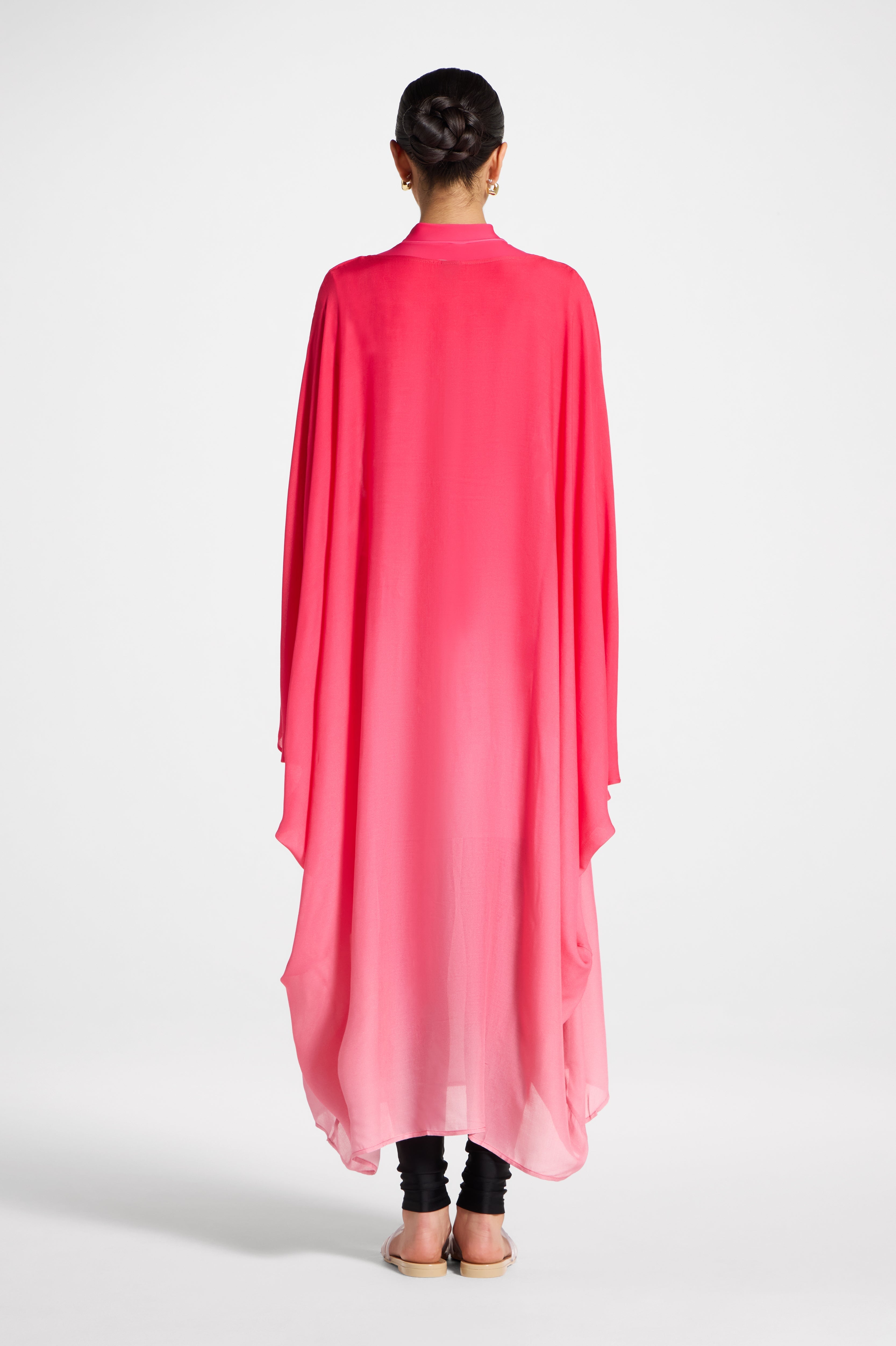 Robe de Plage Papillon à Nouer - Corail Ombré Maillots de bain Modeen