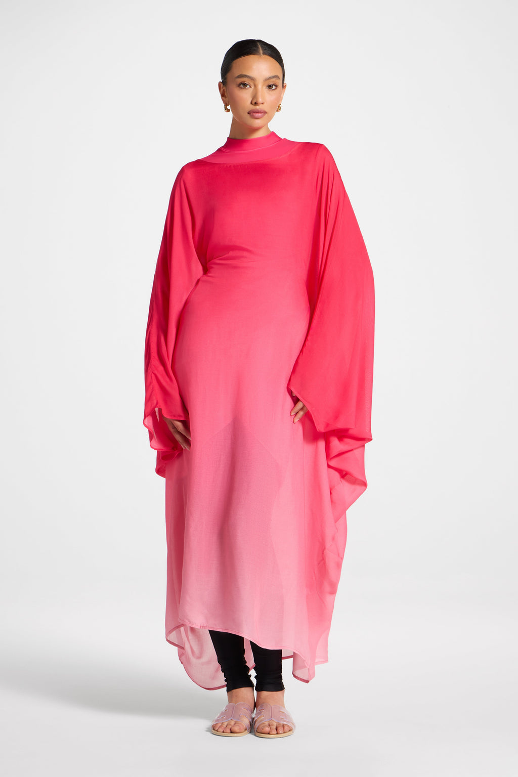 Robe de Plage Papillon à Nouer - Corail Ombré Maillots de bain Modeen