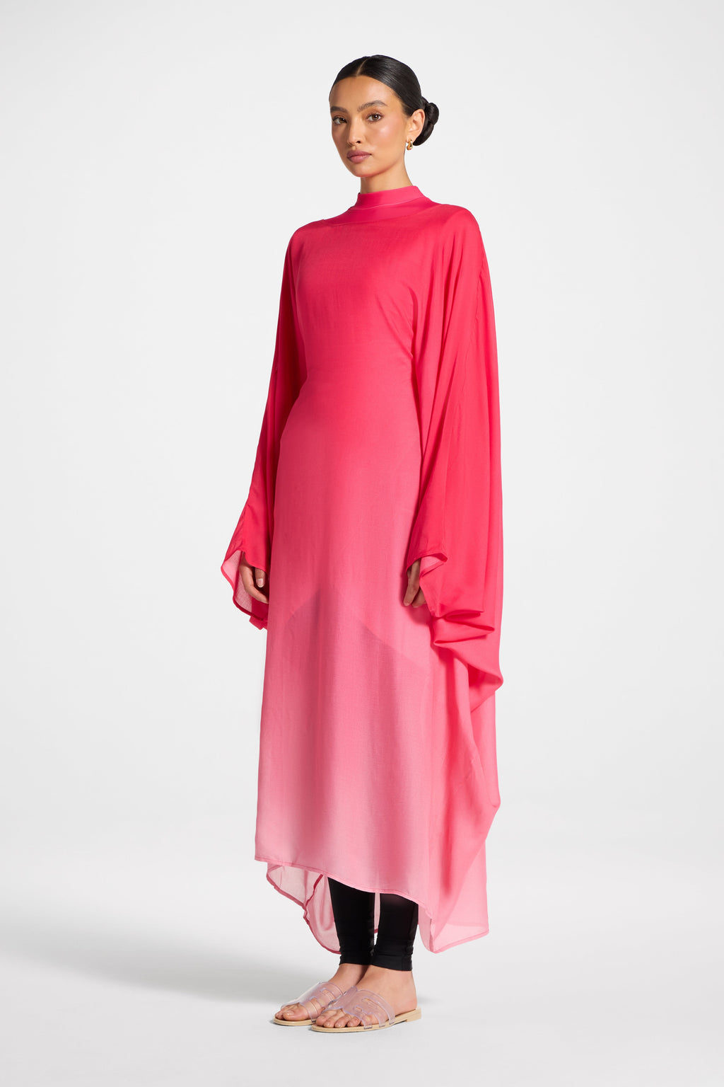 Robe de Plage Papillon à Nouer - Corail Ombré Maillots de bain Modeen