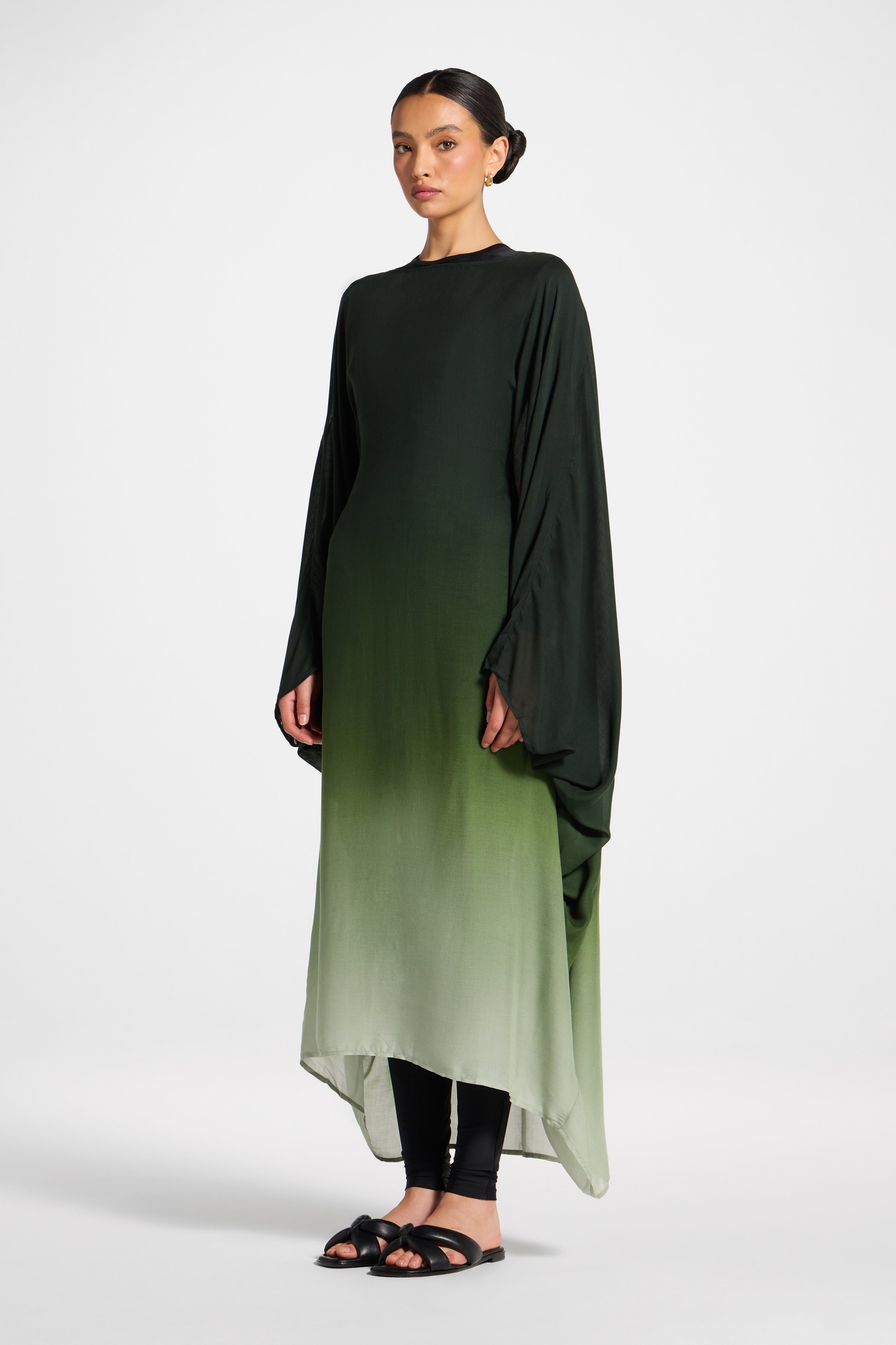 Robe de Plage Papillon à Nouer - Marine Ombré Maillots de bain Modeen