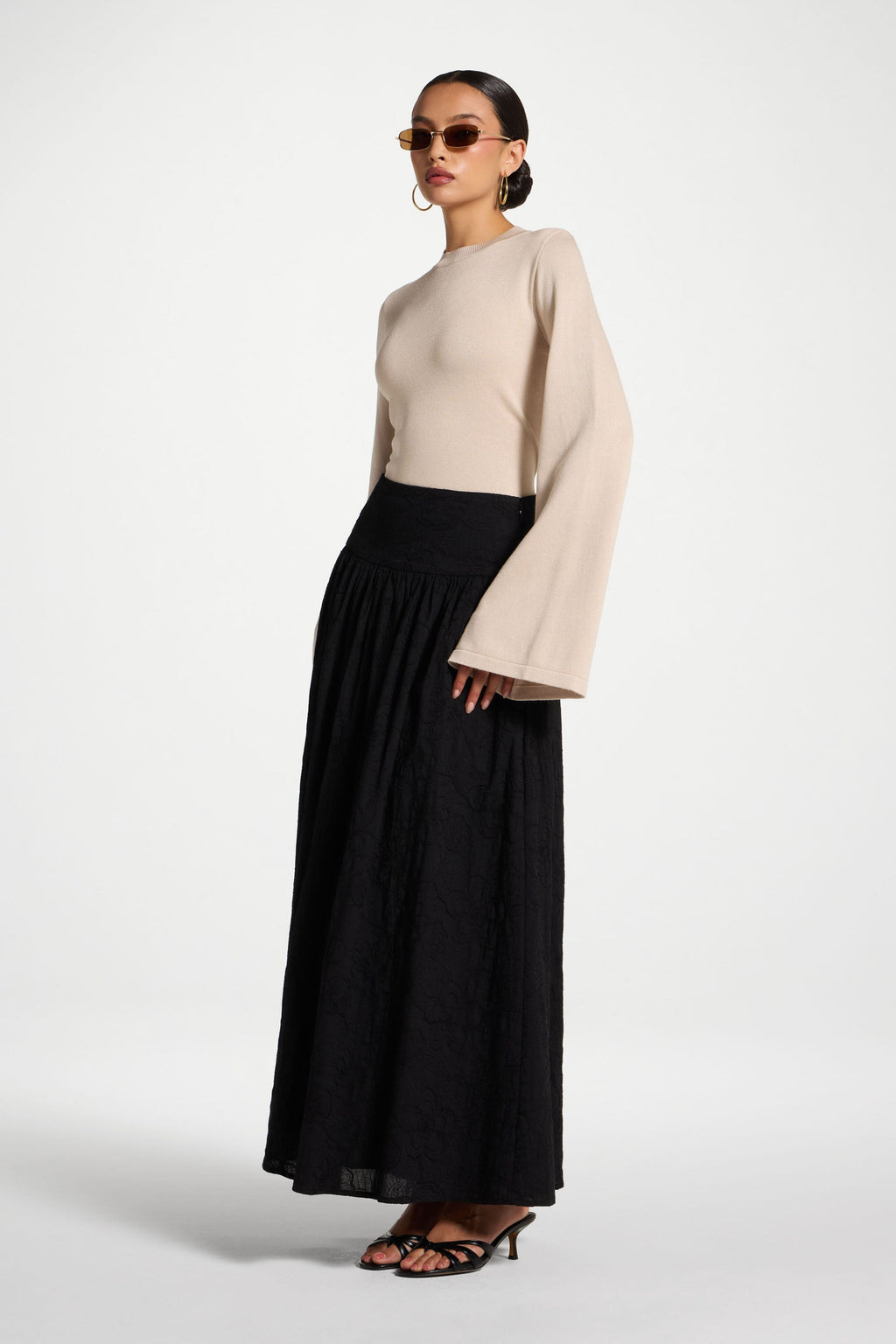 Jupe en Coton - Noir Jupes Modeen