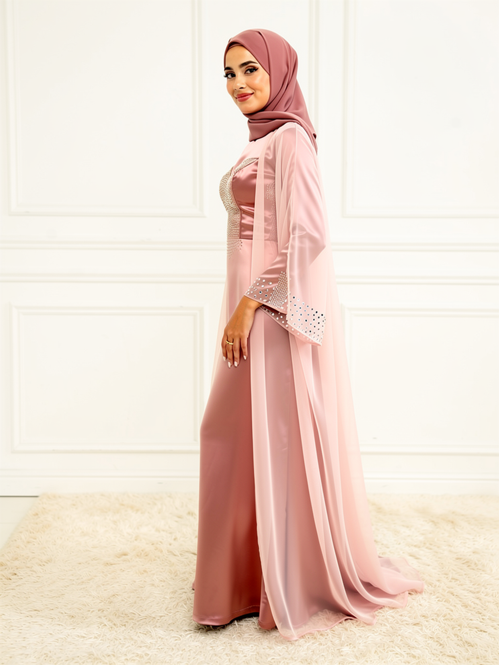 Ensemble Dalia Rose Poudré — vue trois-quarts