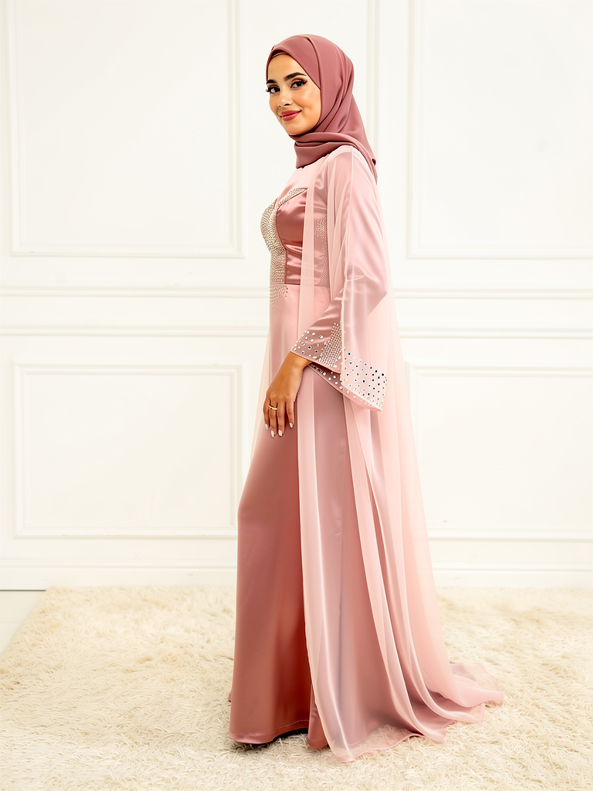 Ensemble Dalia Rose Poudré — vue trois-quarts