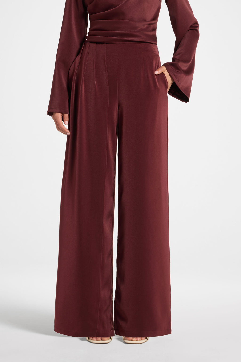 Pantalon Drapé Asymétrique - Figue Abayas Modeen