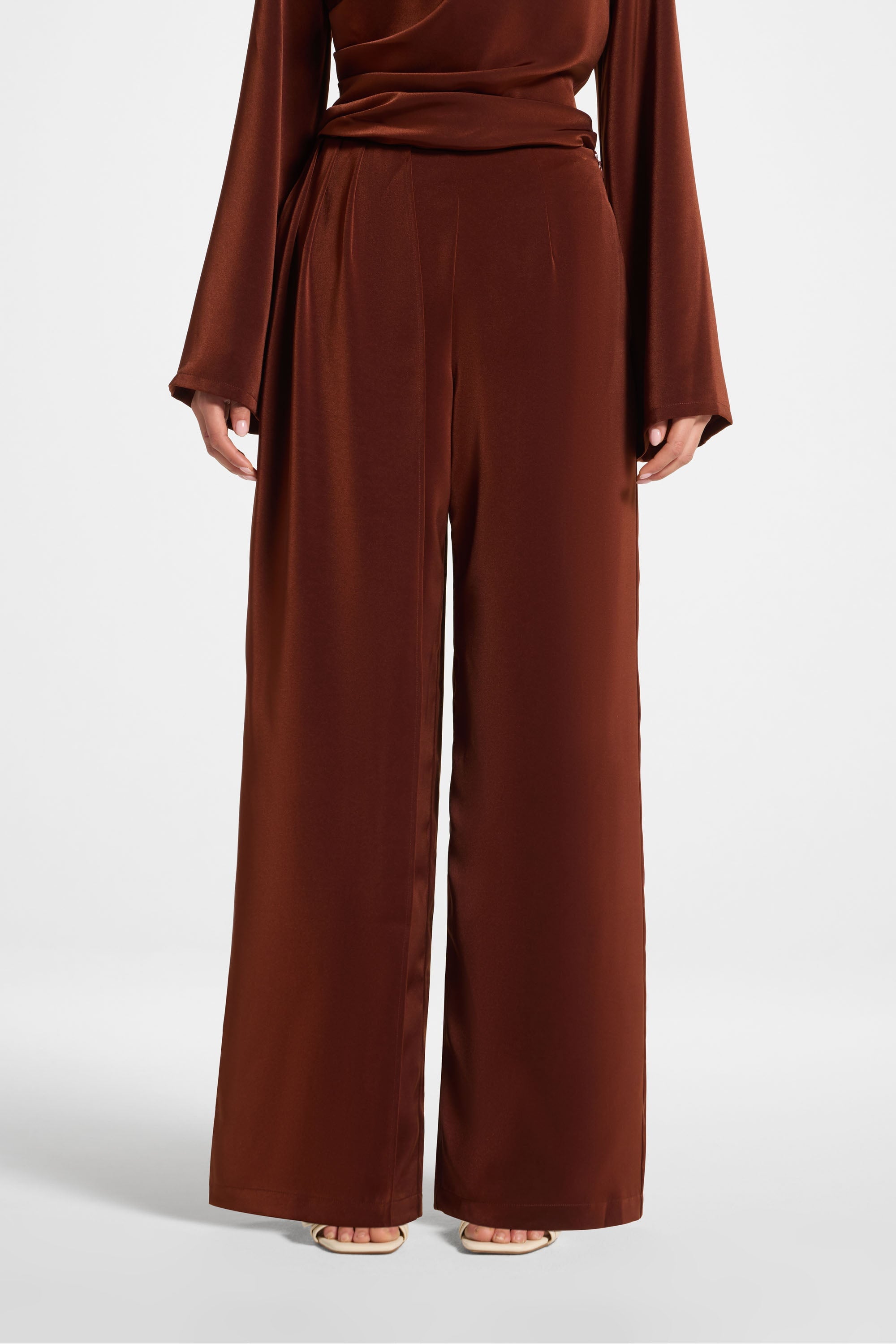 Pantalon Drapé Asymétrique - Épice Abayas Modeen